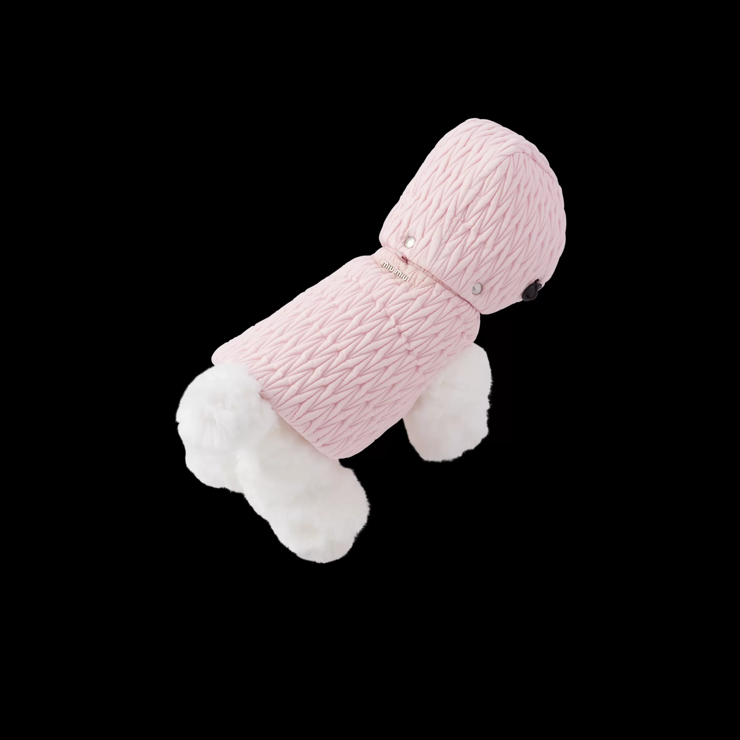 Miu Miu Matelassé Fabric Dog Harness |