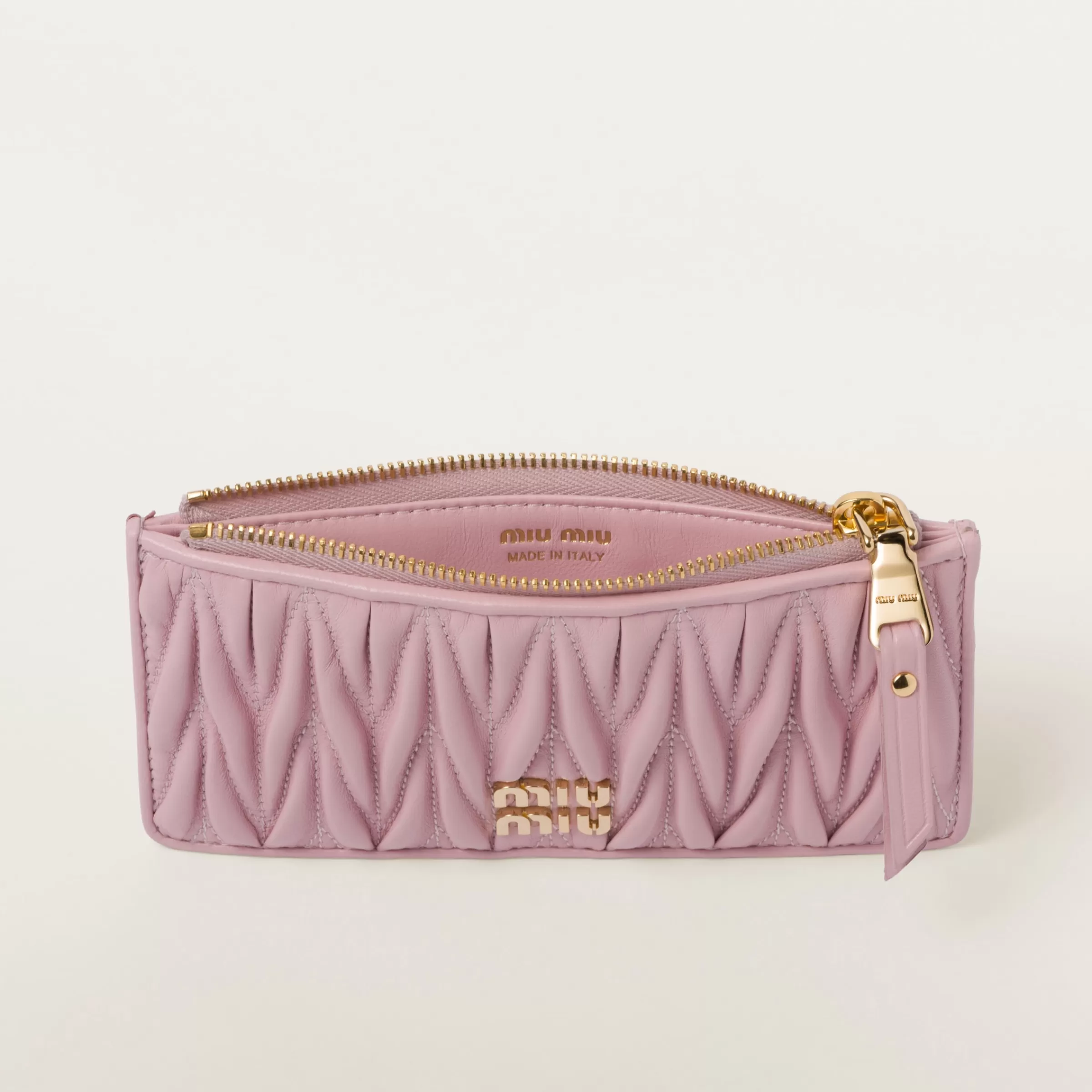 Miu Miu Matelassé Nappa Leather Envelope Wallet |