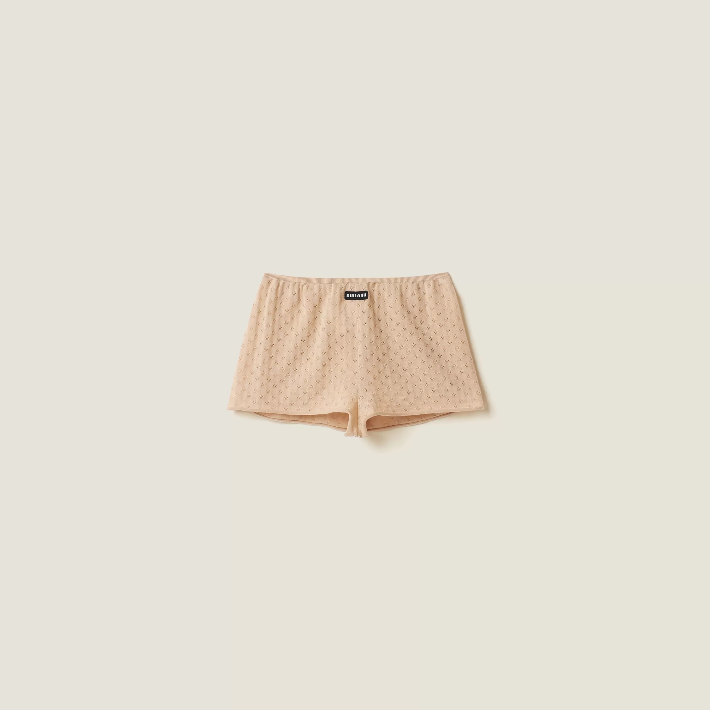Miu Miu Cashmere And Silk Shorts |