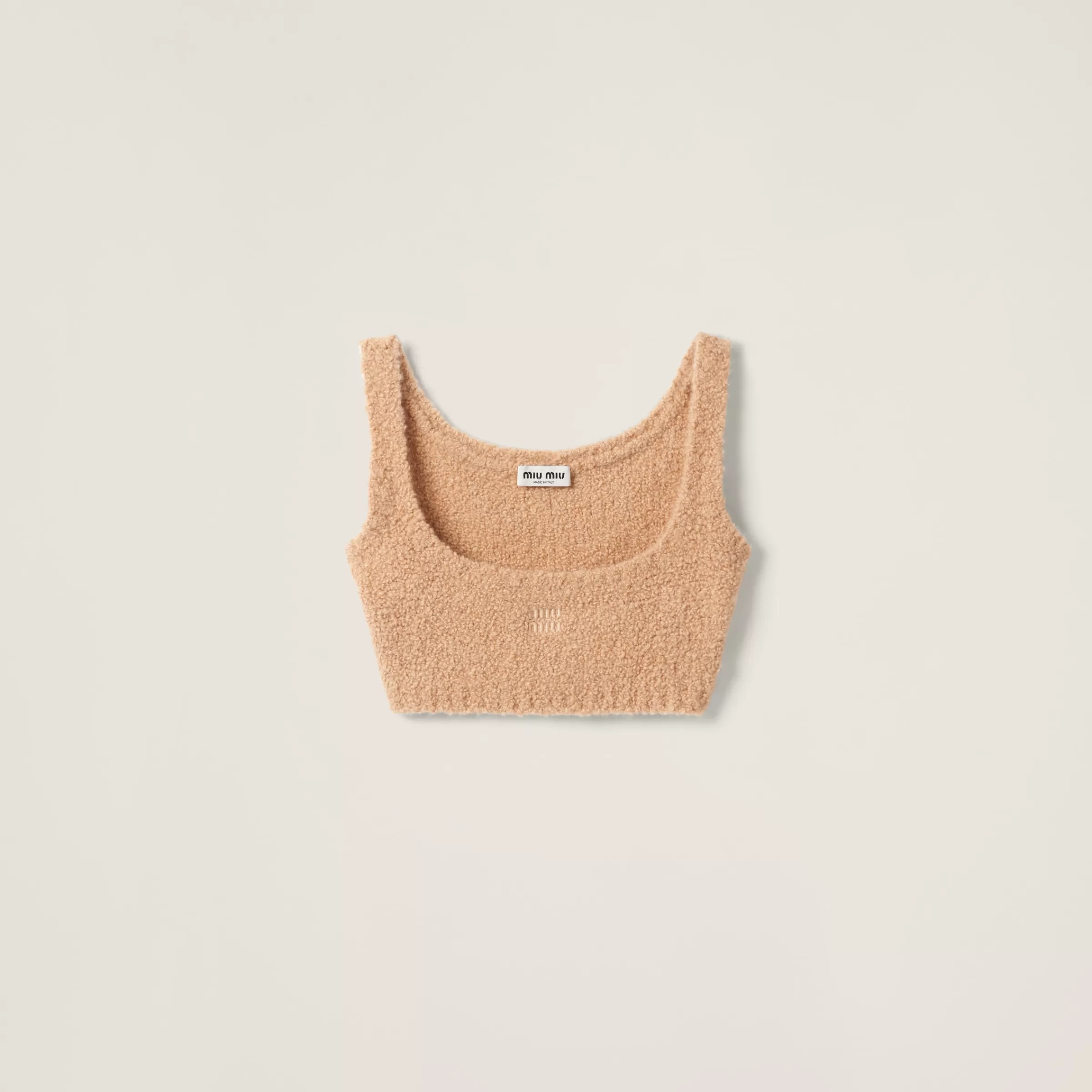 Miu Miu Cashmere And Silk Top |