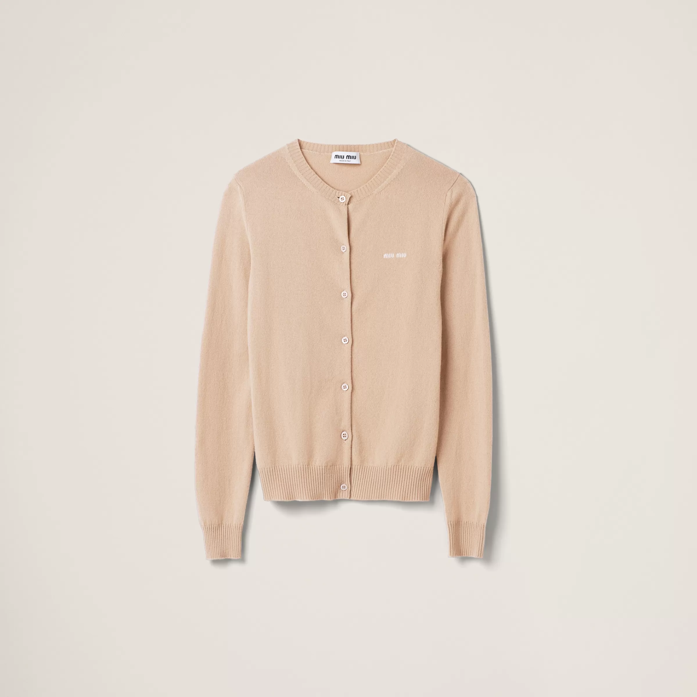 Miu Miu Cashmere Knit Cardigan |