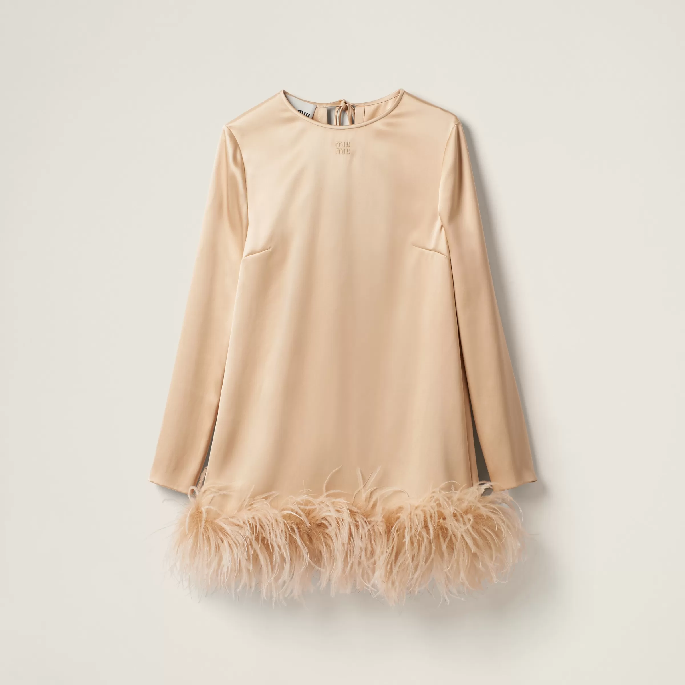 Miu Miu Satin Mini-dress |