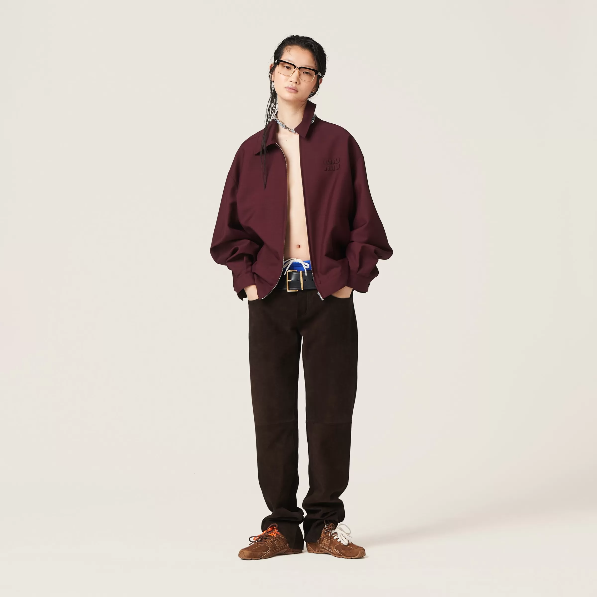 Miu Miu Mohair Blouson Jacket |