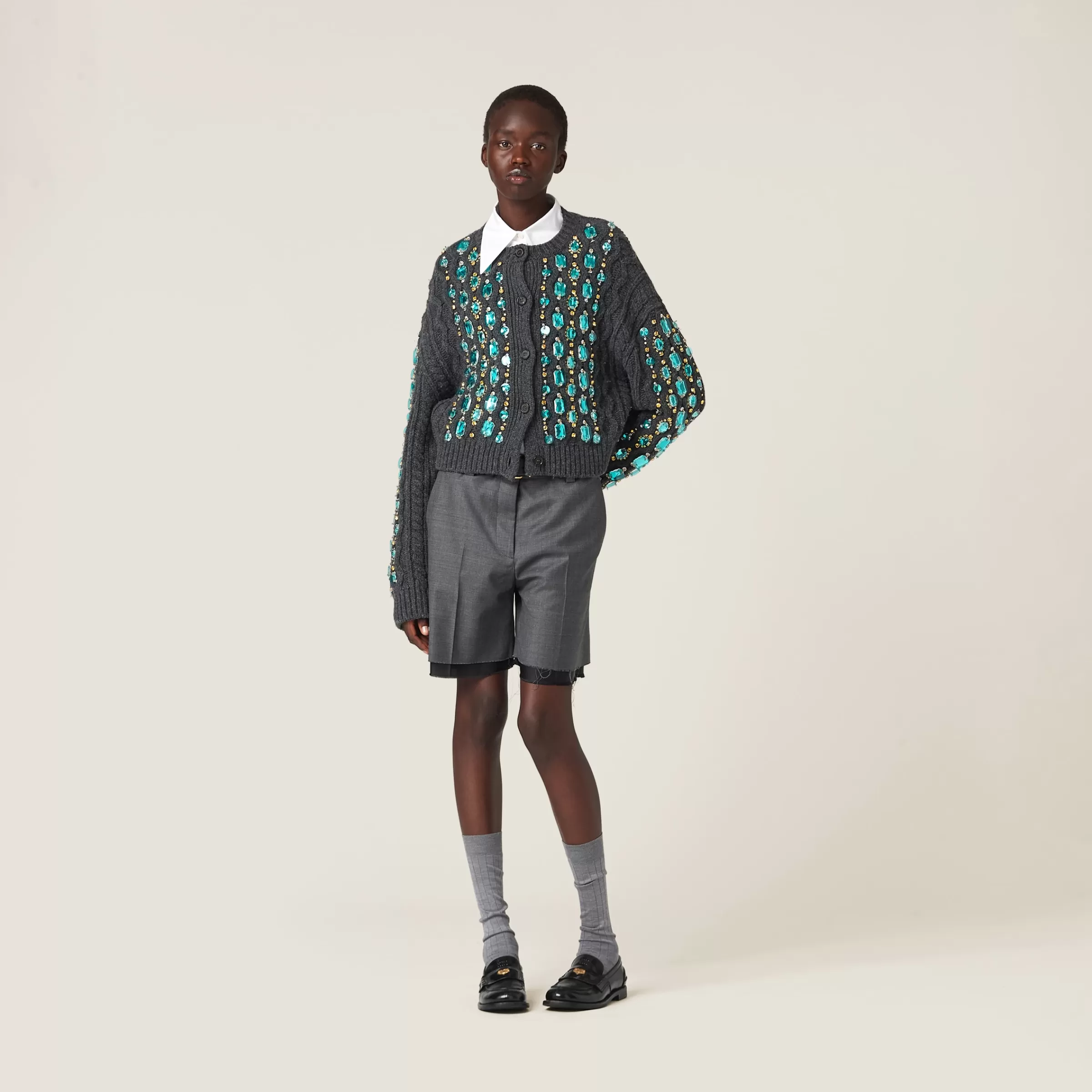 Miu Miu Wool Knit Cardigan |