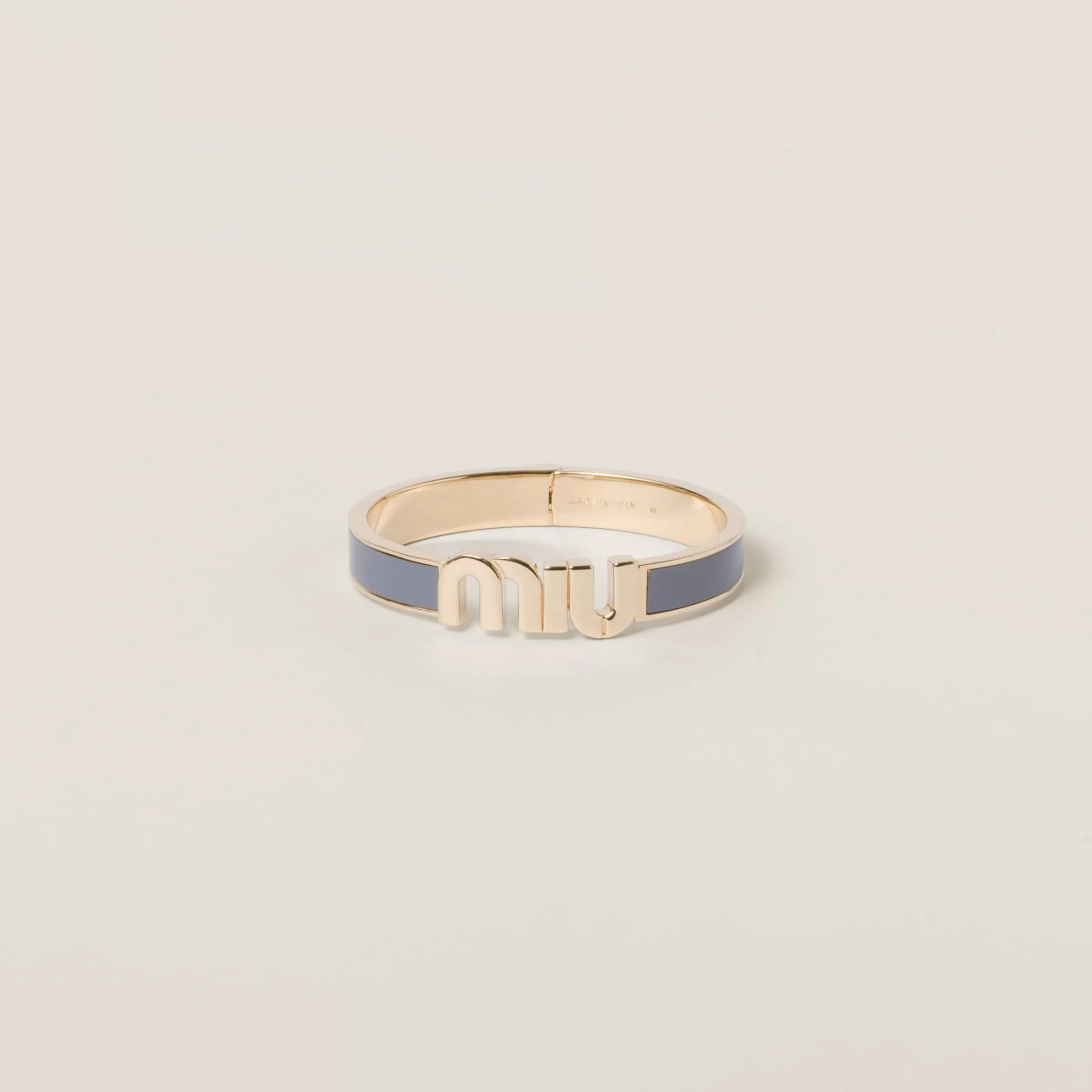 Miu Miu Enameled Metal Bracelet |