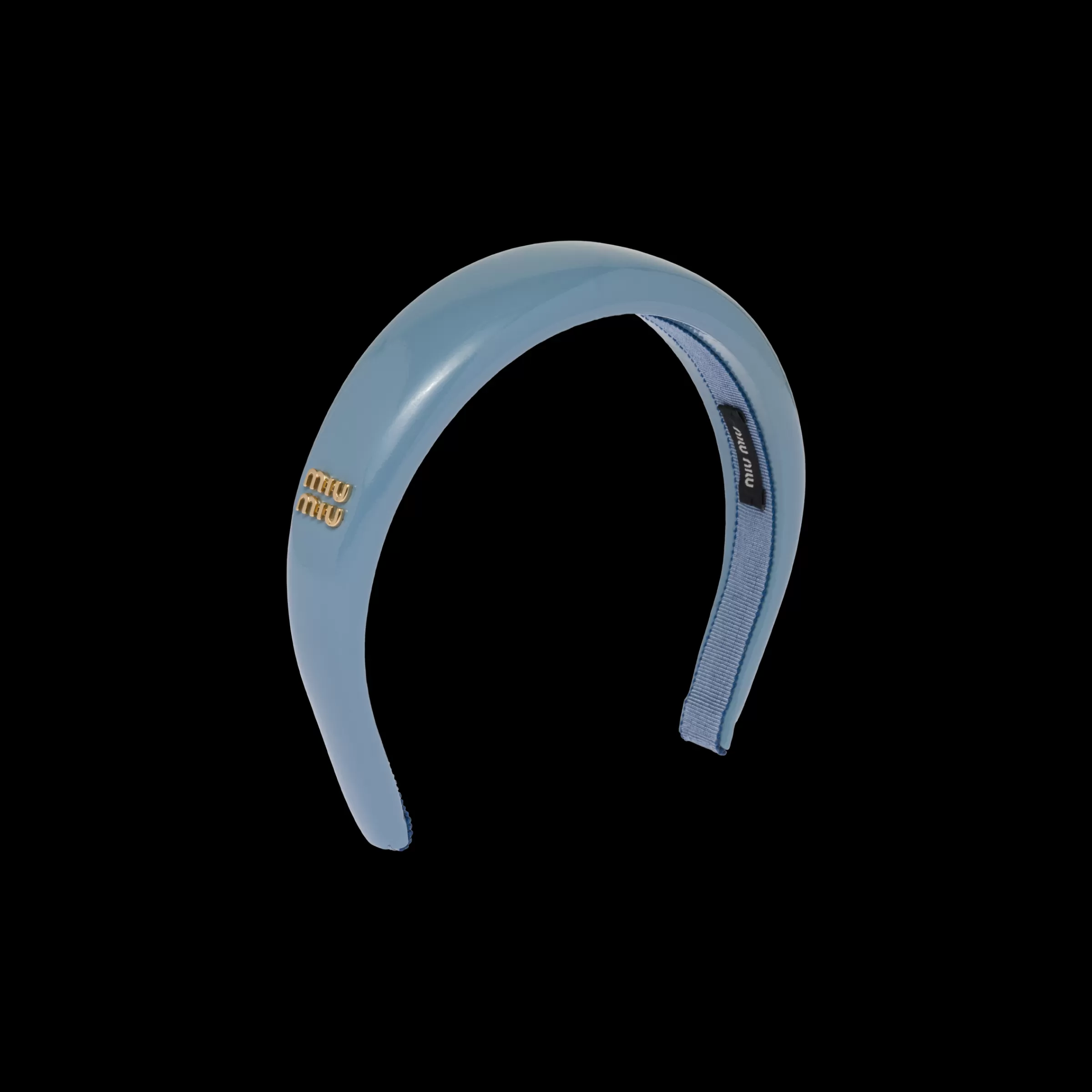 Miu Miu Patent Leather Headband |
