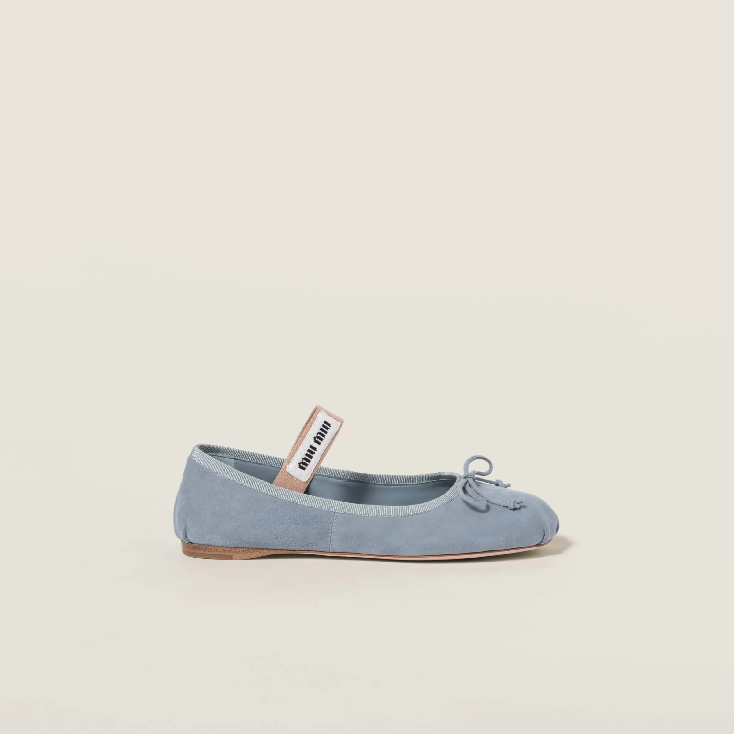 Miu Miu Suede Ballerinas |