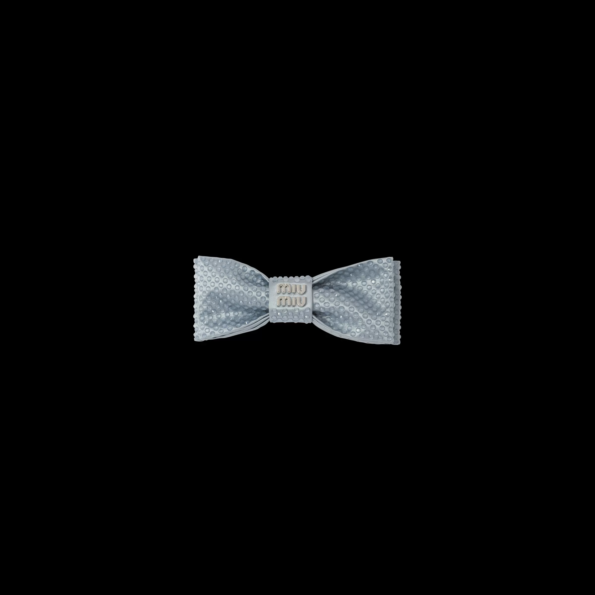 Miu Miu Astro Satin And Crystal Hair Clip |