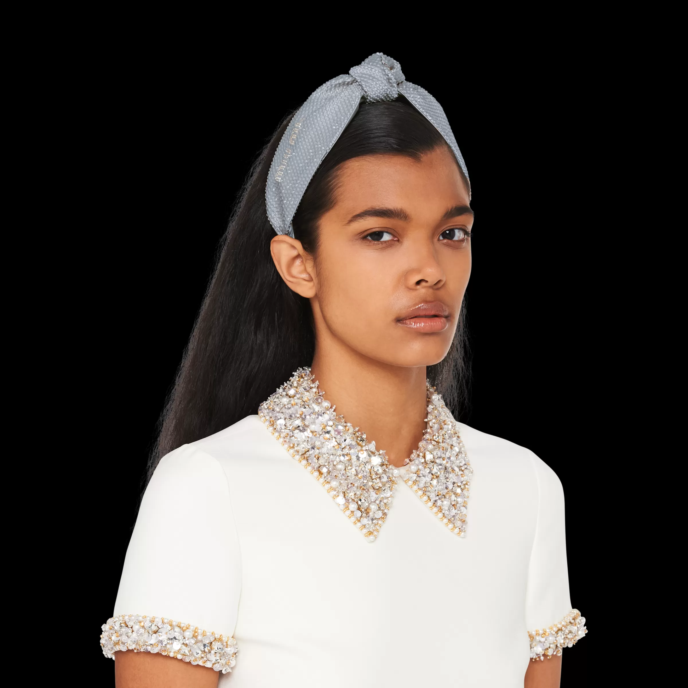 Miu Miu Astro Velvet Headband |