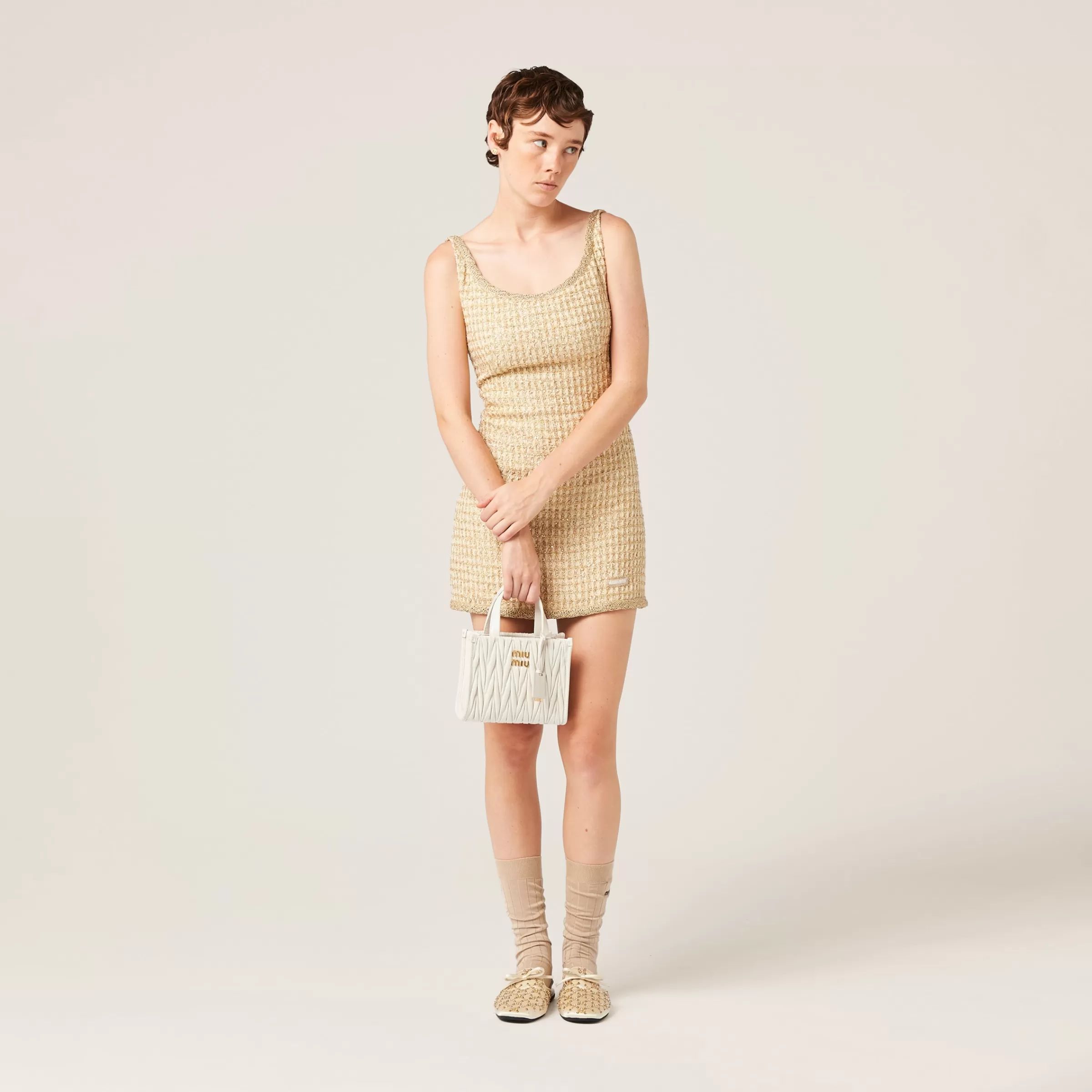 Miu Miu Check Mini-dress |