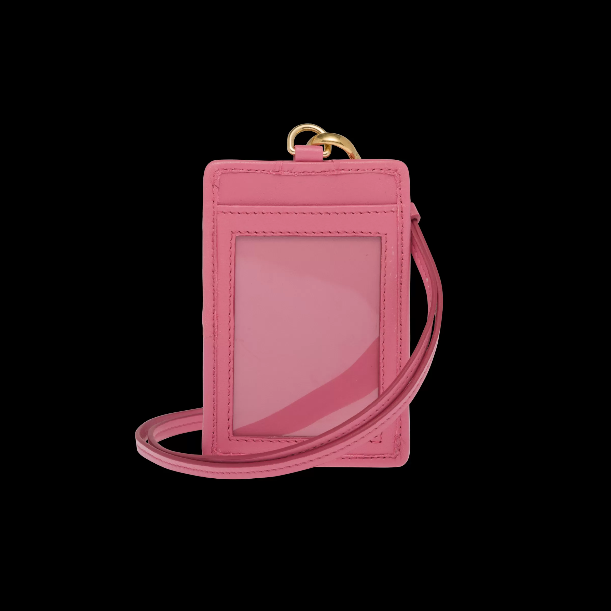 Miu Miu Matelassé Nappa Leather Badge Holder |