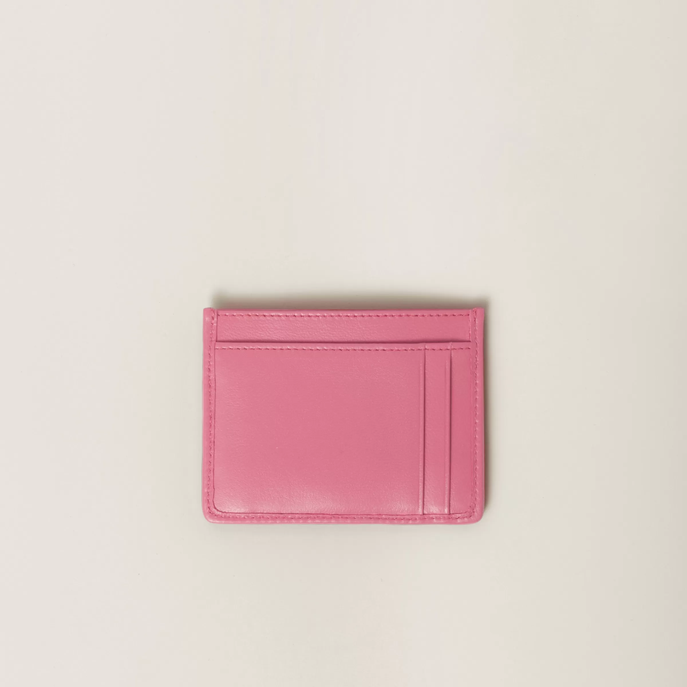 Miu Miu Matelassé Nappa Leather Card Holder |