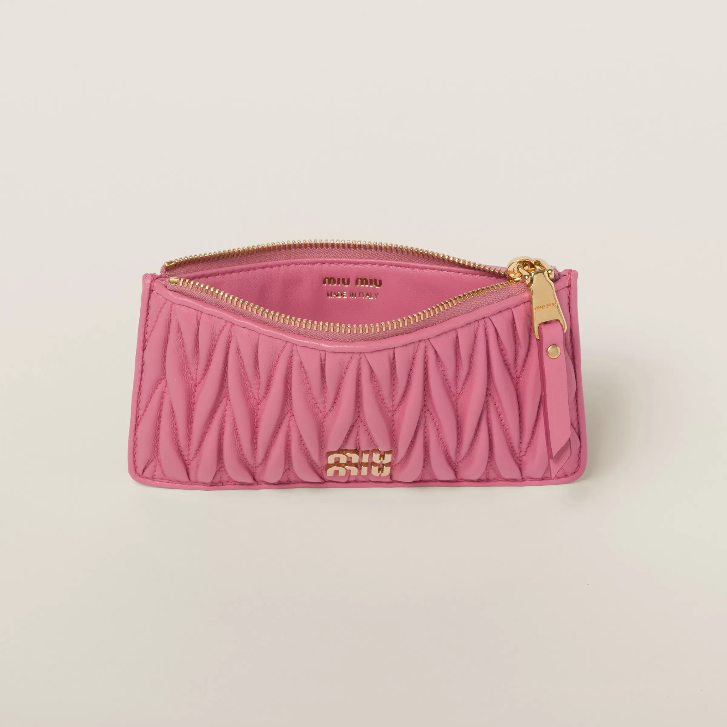 Miu Miu Matelassé Nappa Leather Envelope Wallet |