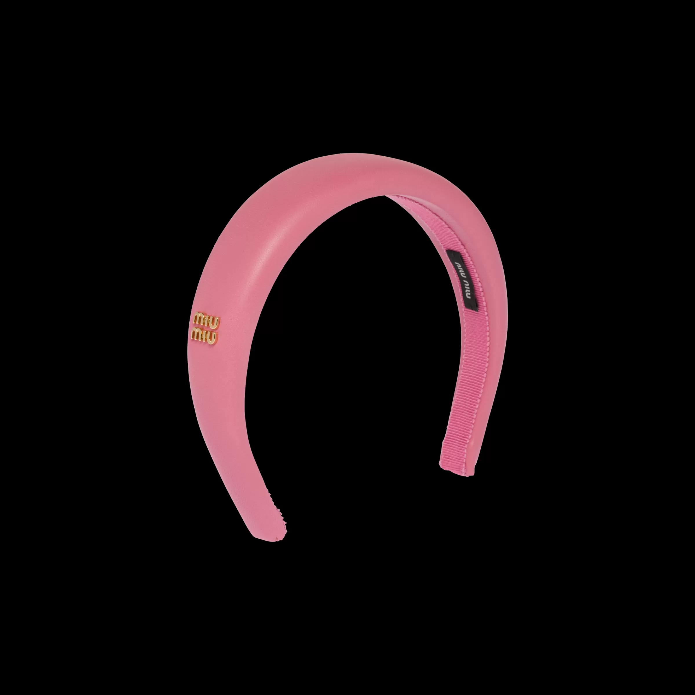 Miu Miu Nappa Leather Headband |