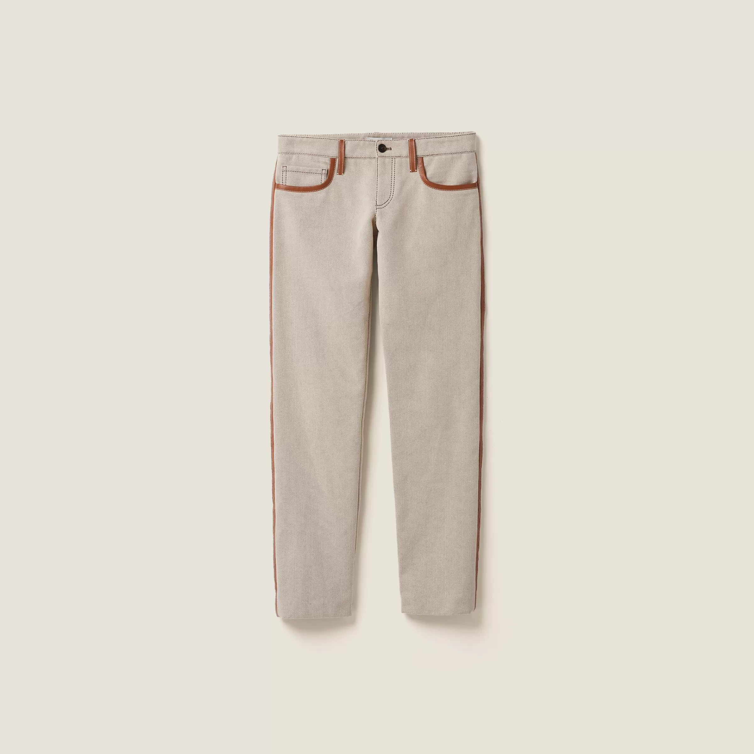 Miu Miu Canvas Pants |
