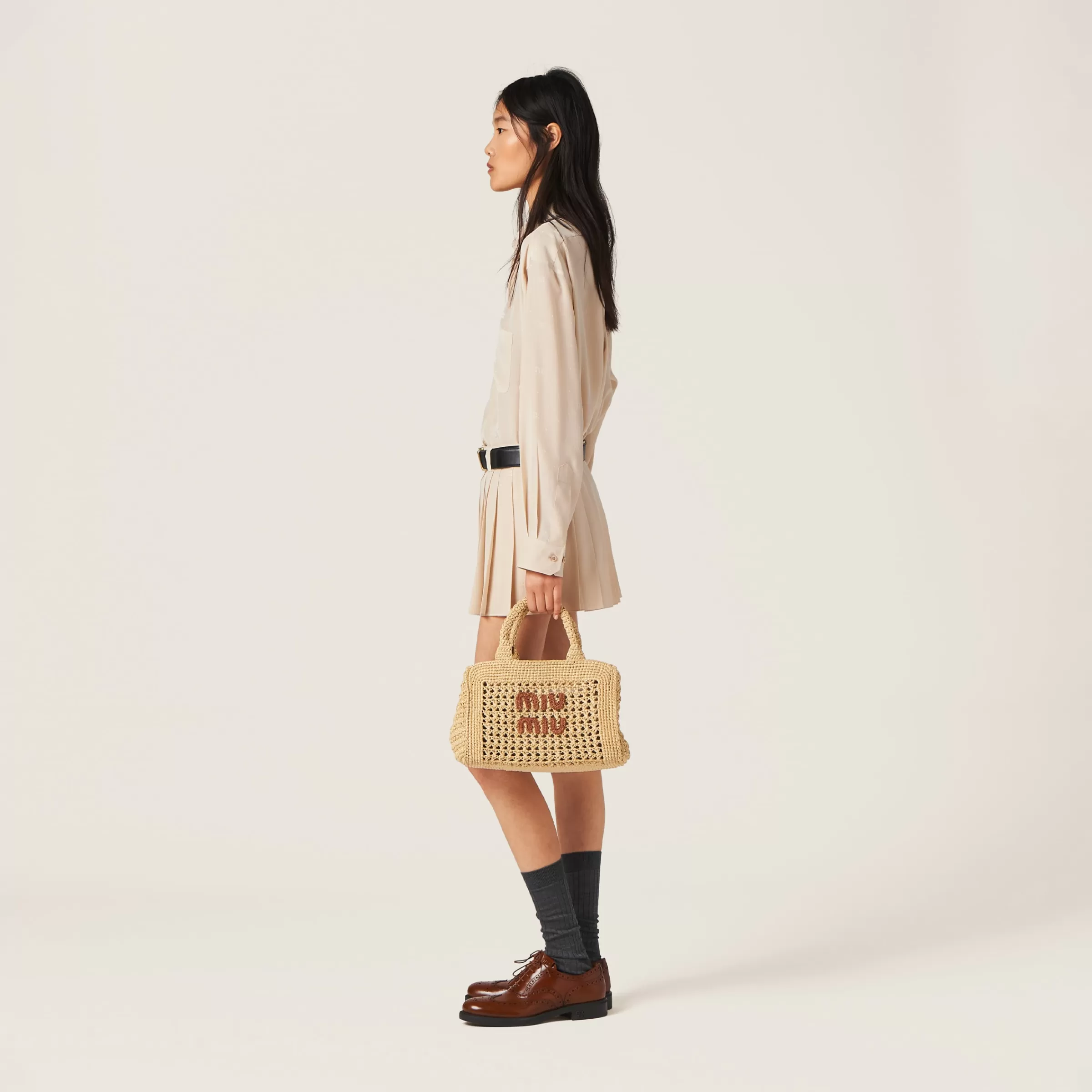 Miu Miu Crochet Handbag |
