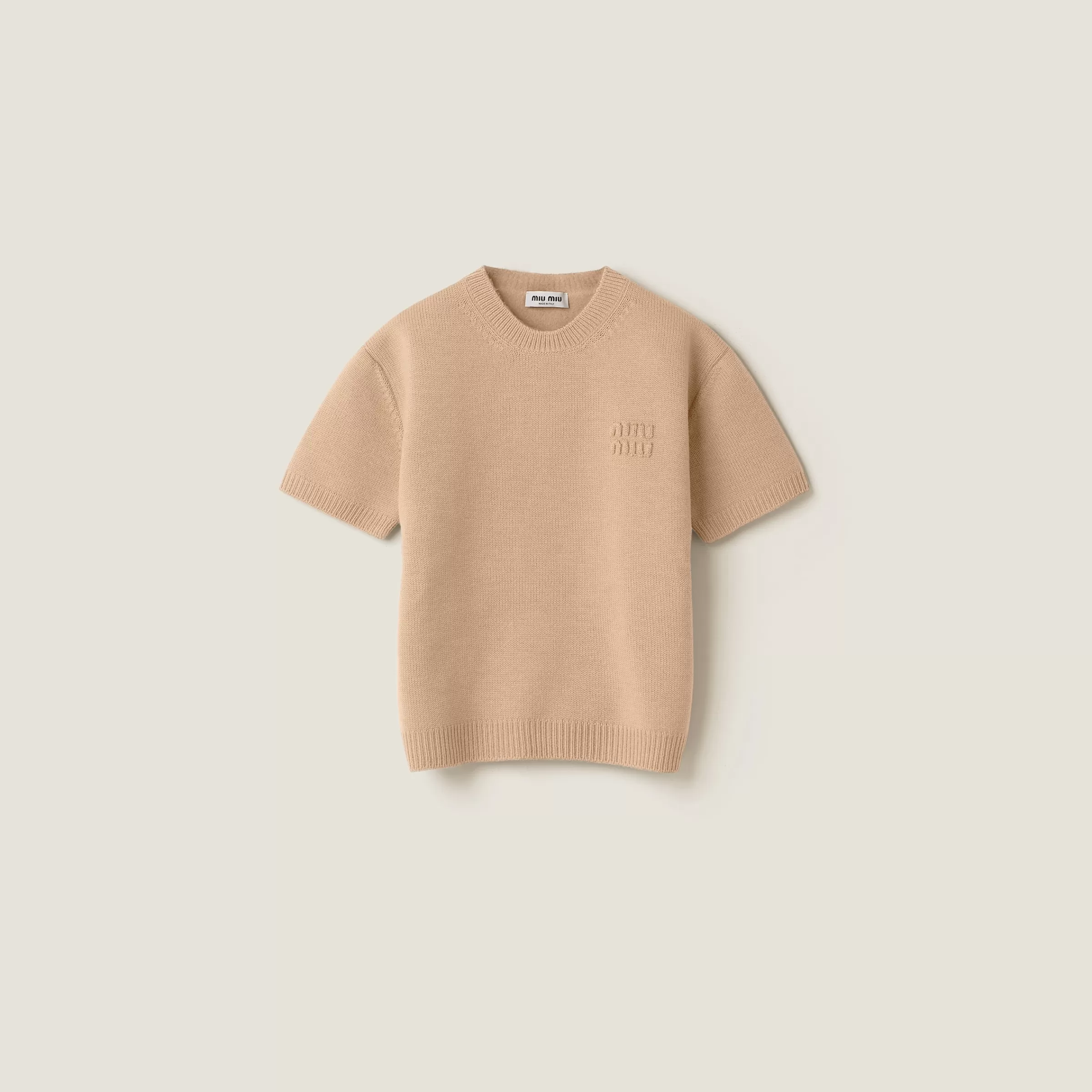 Miu Miu Wool And Nylon Sweater |