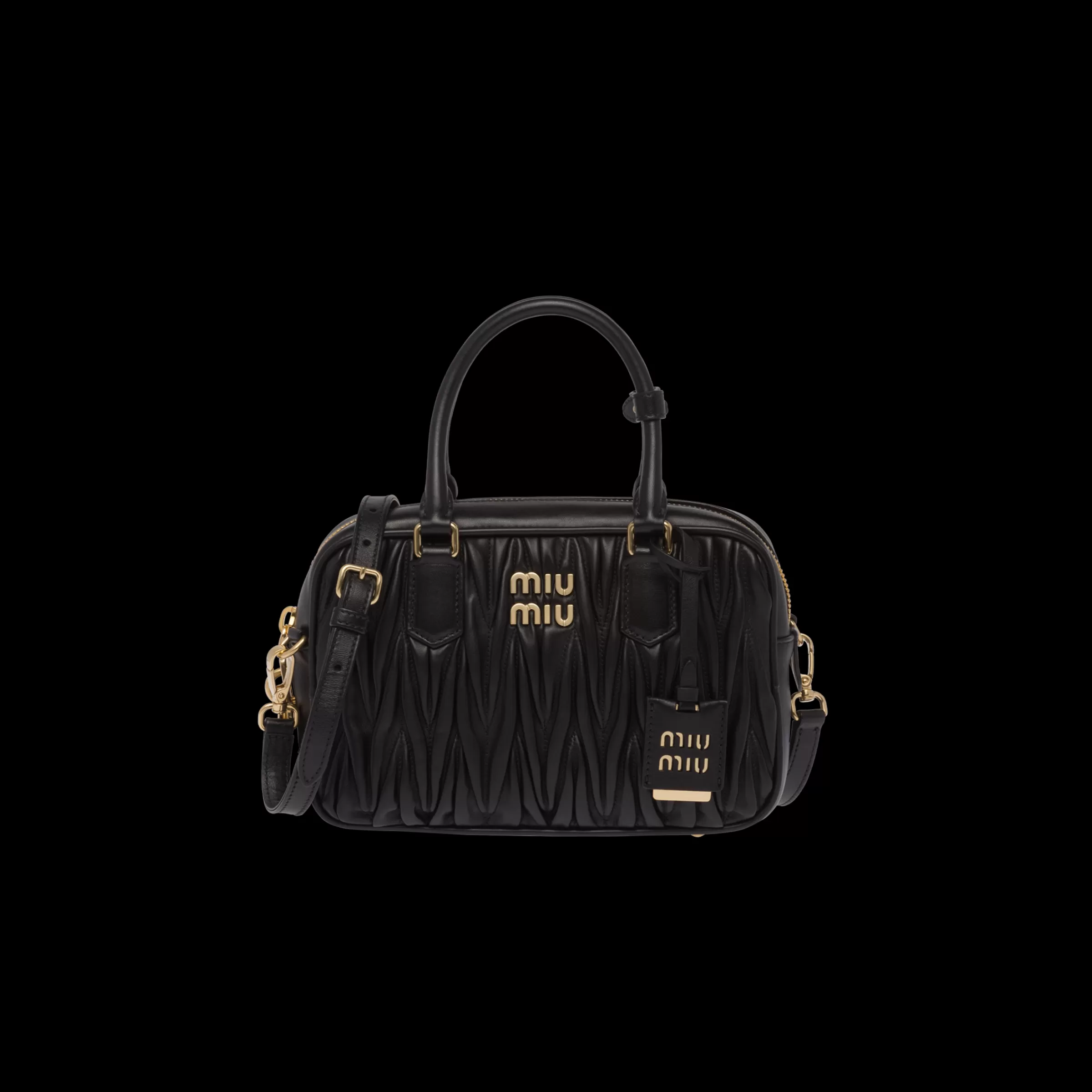 Miu Miu Arcadie Matelassé Nappa Leather Bag |