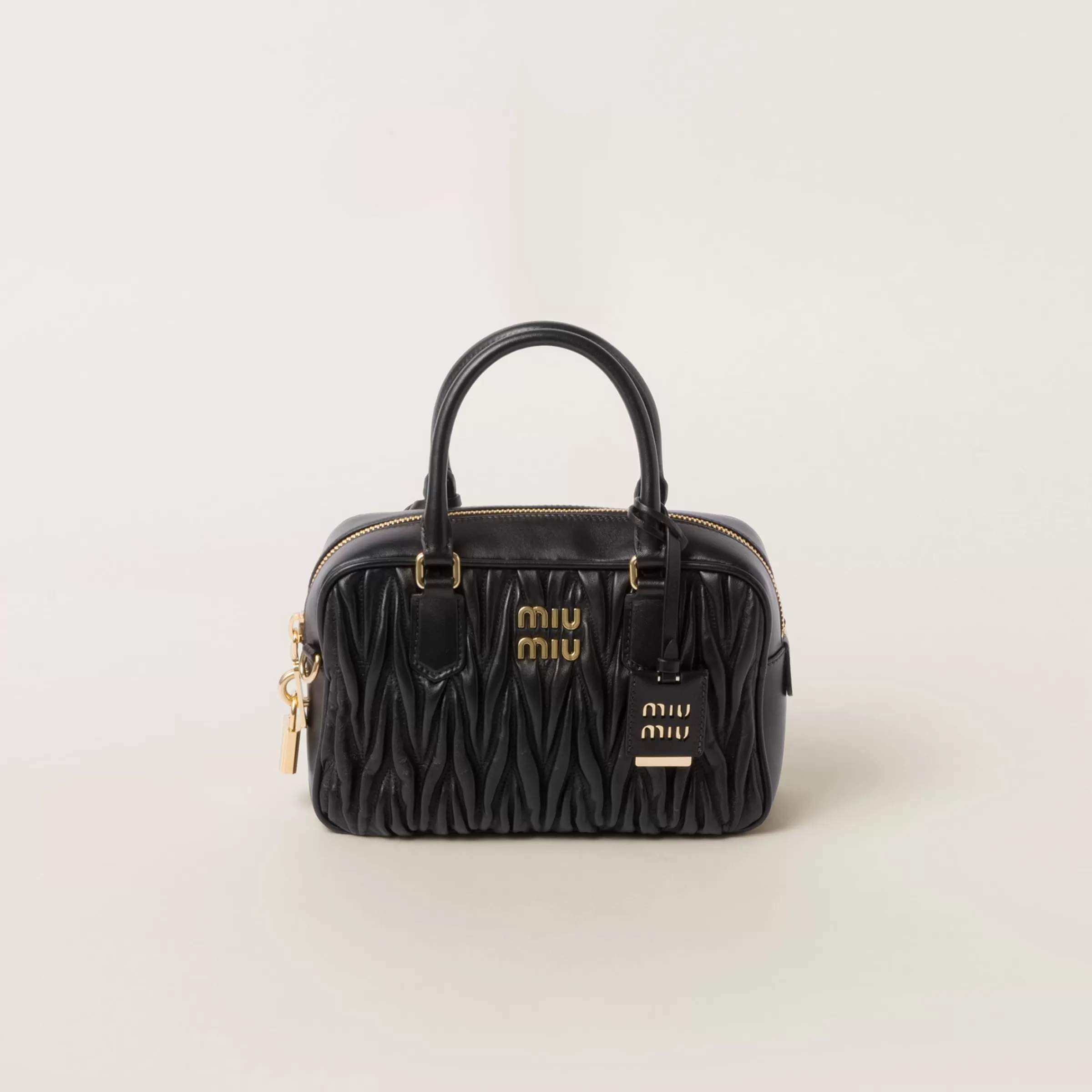 Miu Miu Arcadie Matelassé Nappa Leather Bag |