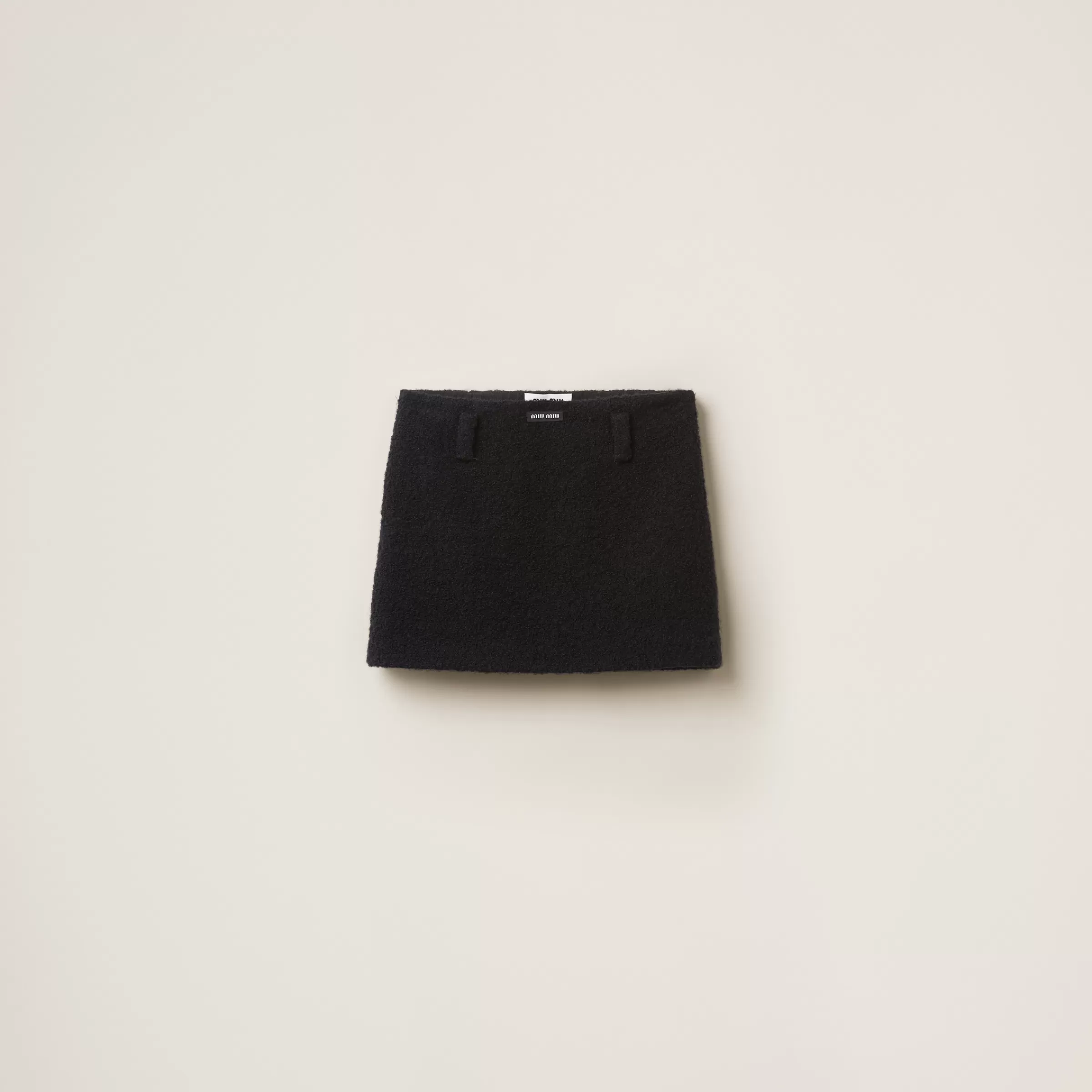 Miu Miu Bouclé Miniskirt |