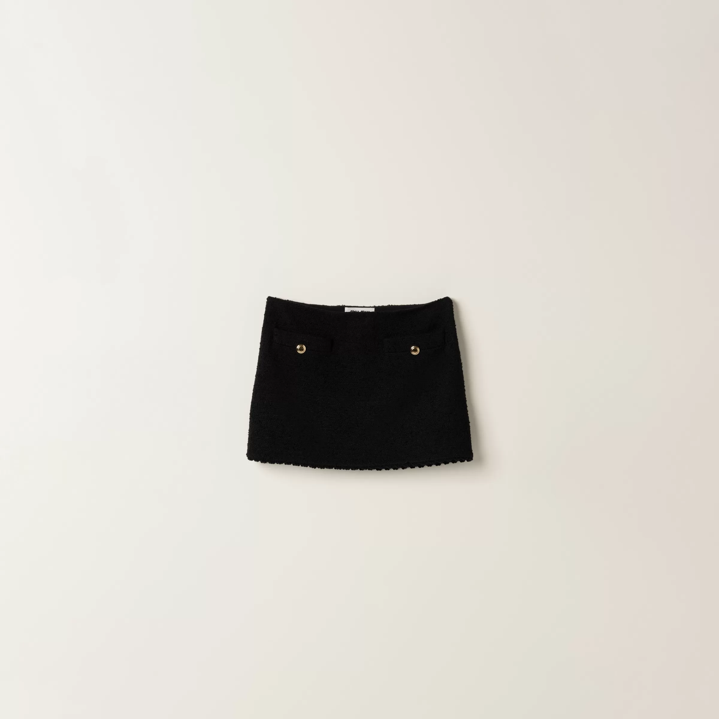Miu Miu Bouclé Miniskirt |