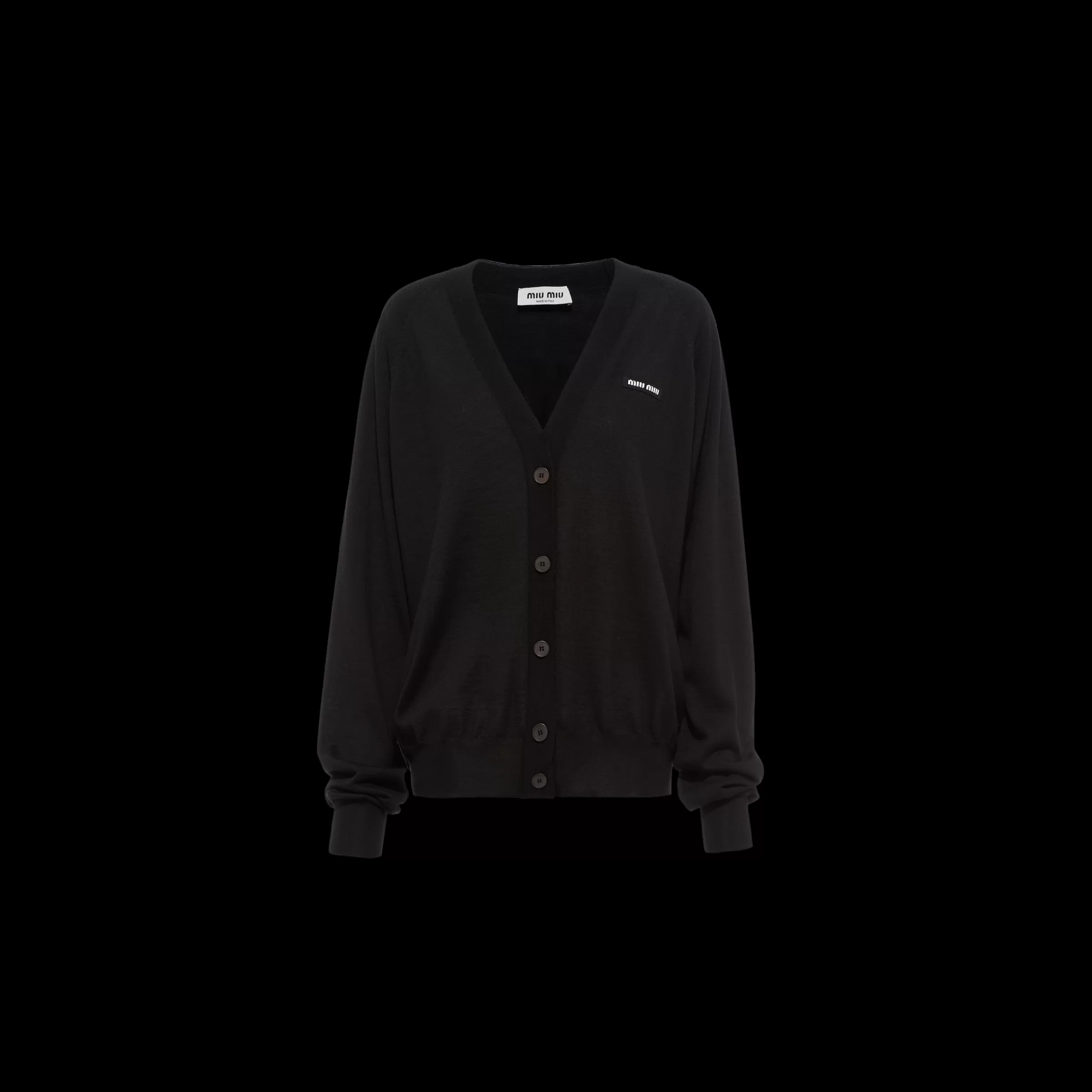 Miu Miu Cashmere And Silk Cardigan |