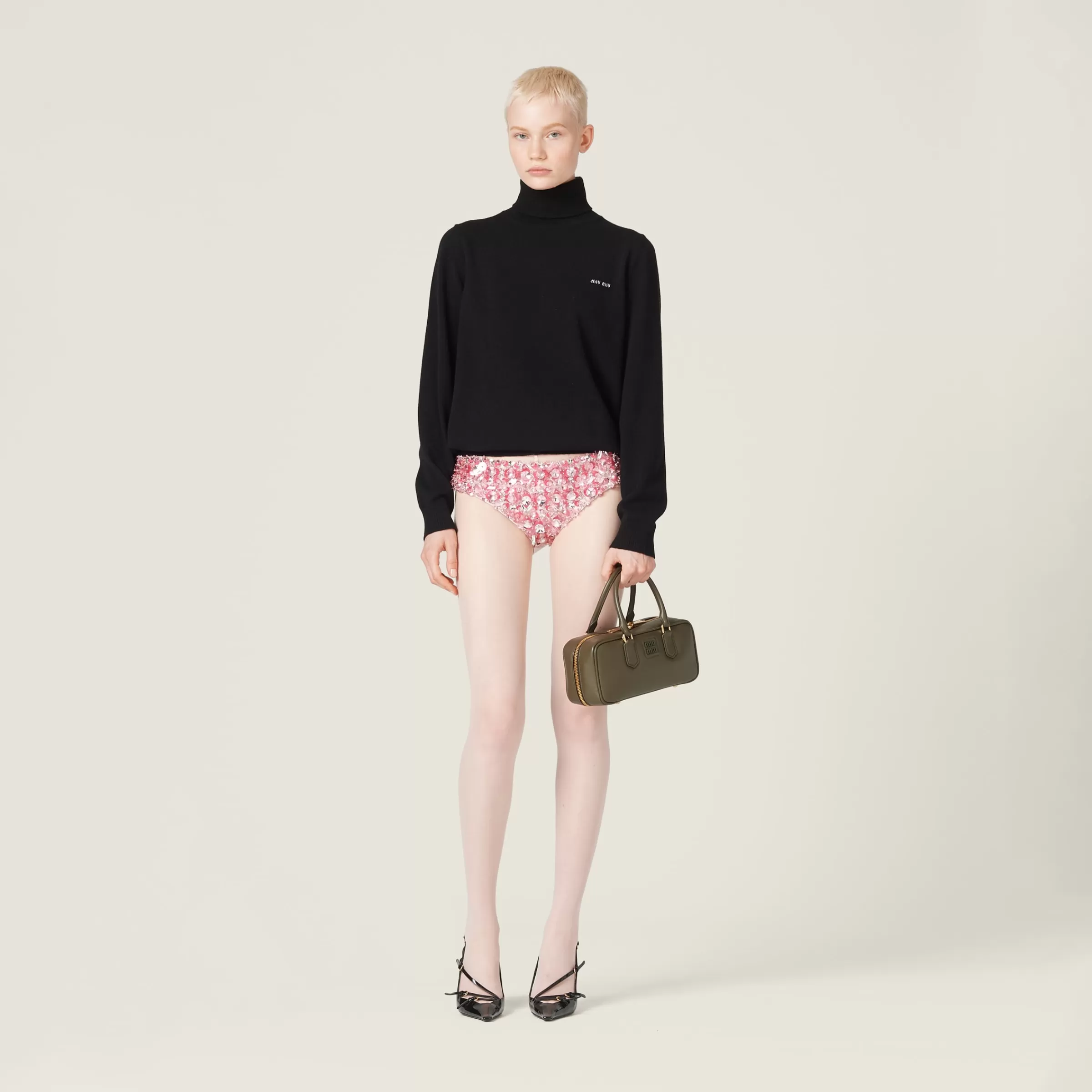 Miu Miu Cashmere Turtleneck Sweater |