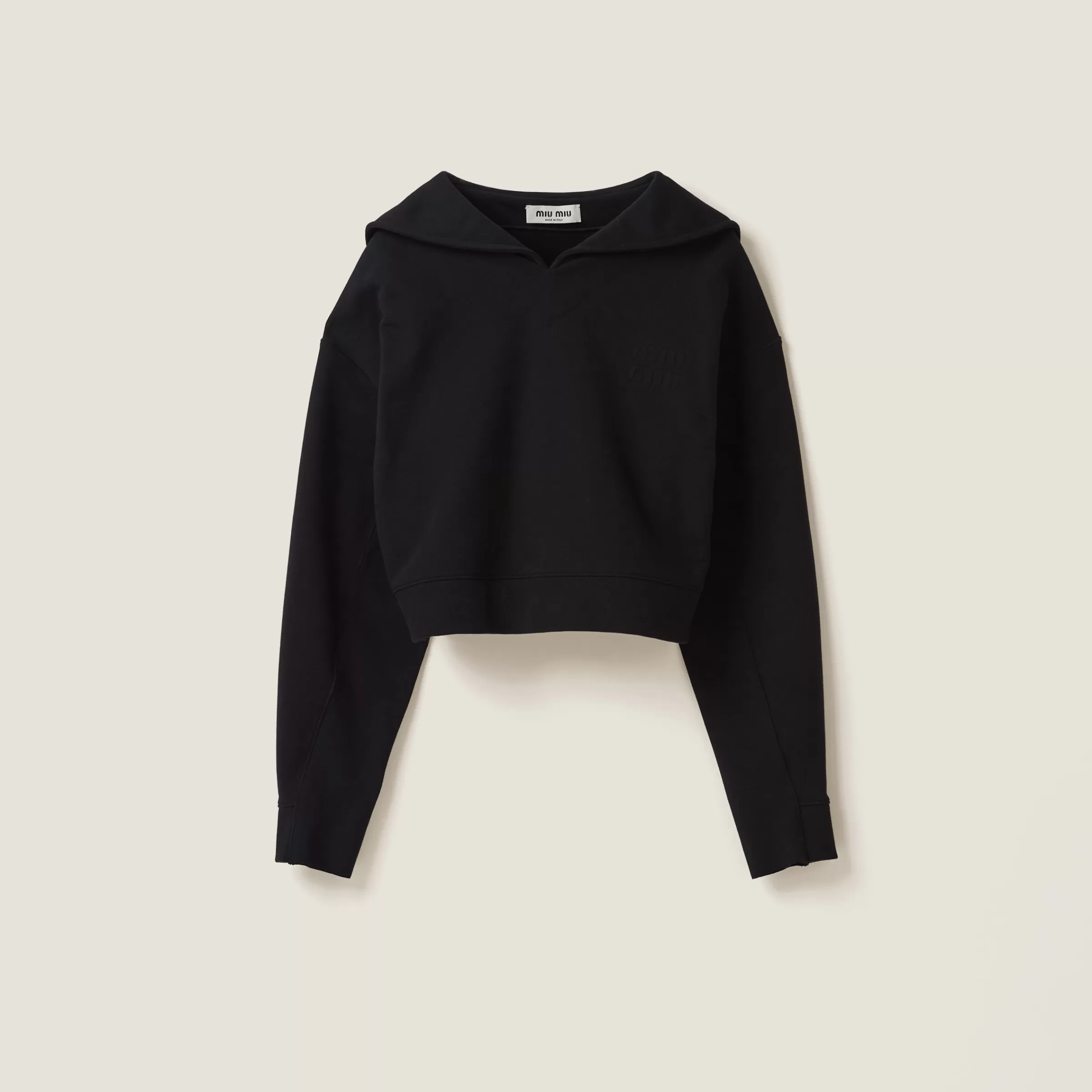 Miu Miu Cotton Fleece Sweatshirt |