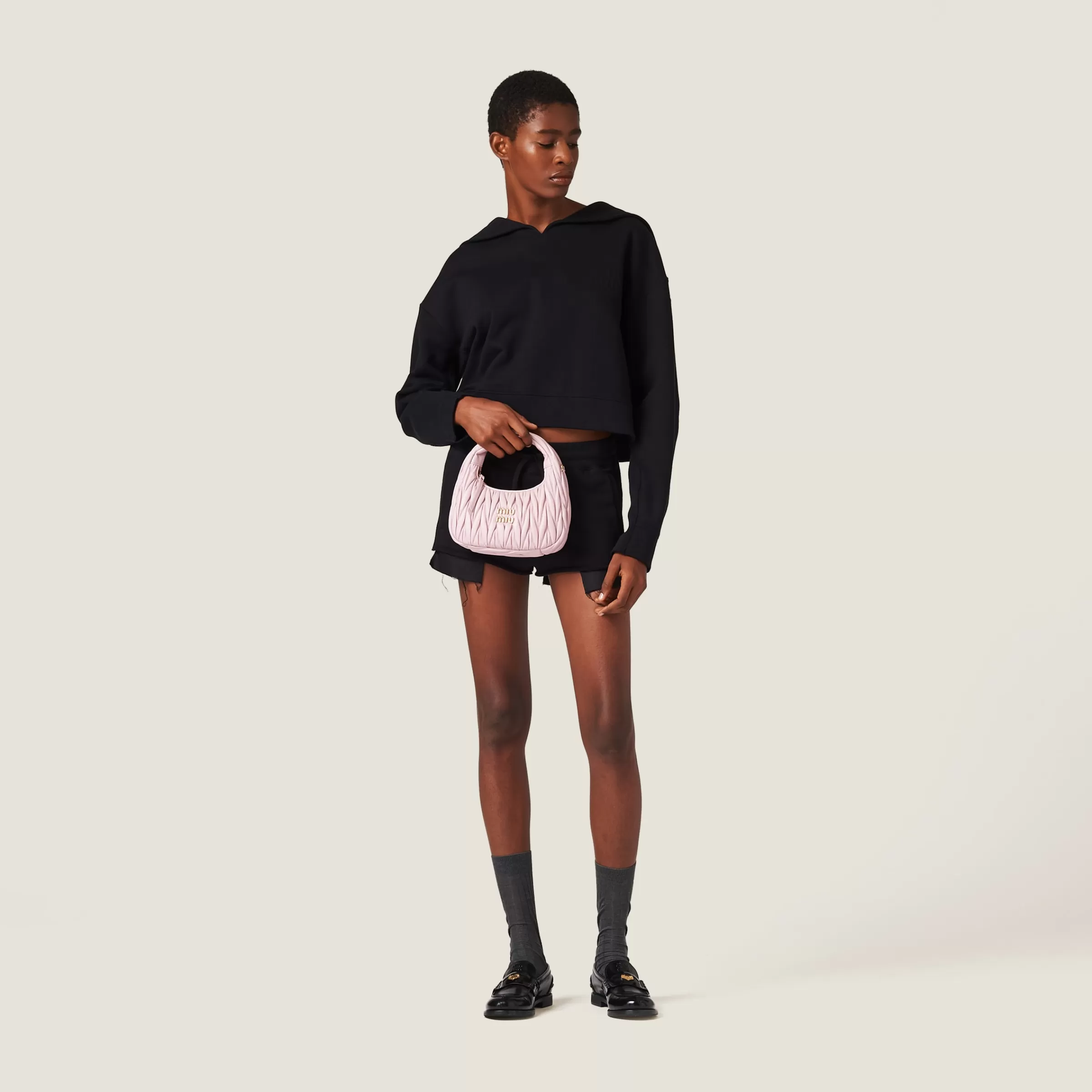 Miu Miu Cotton Fleece Sweatshirt |