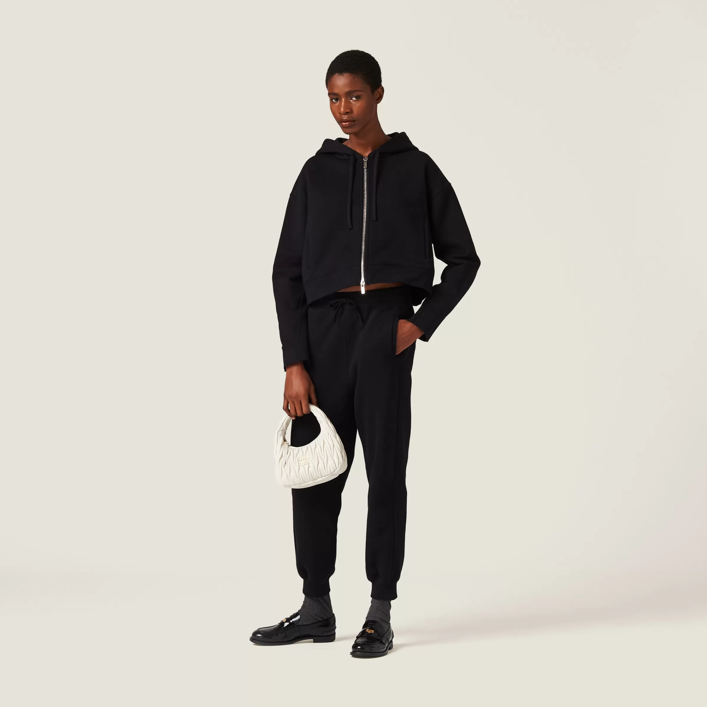 Miu Miu Cotton Hoodie |