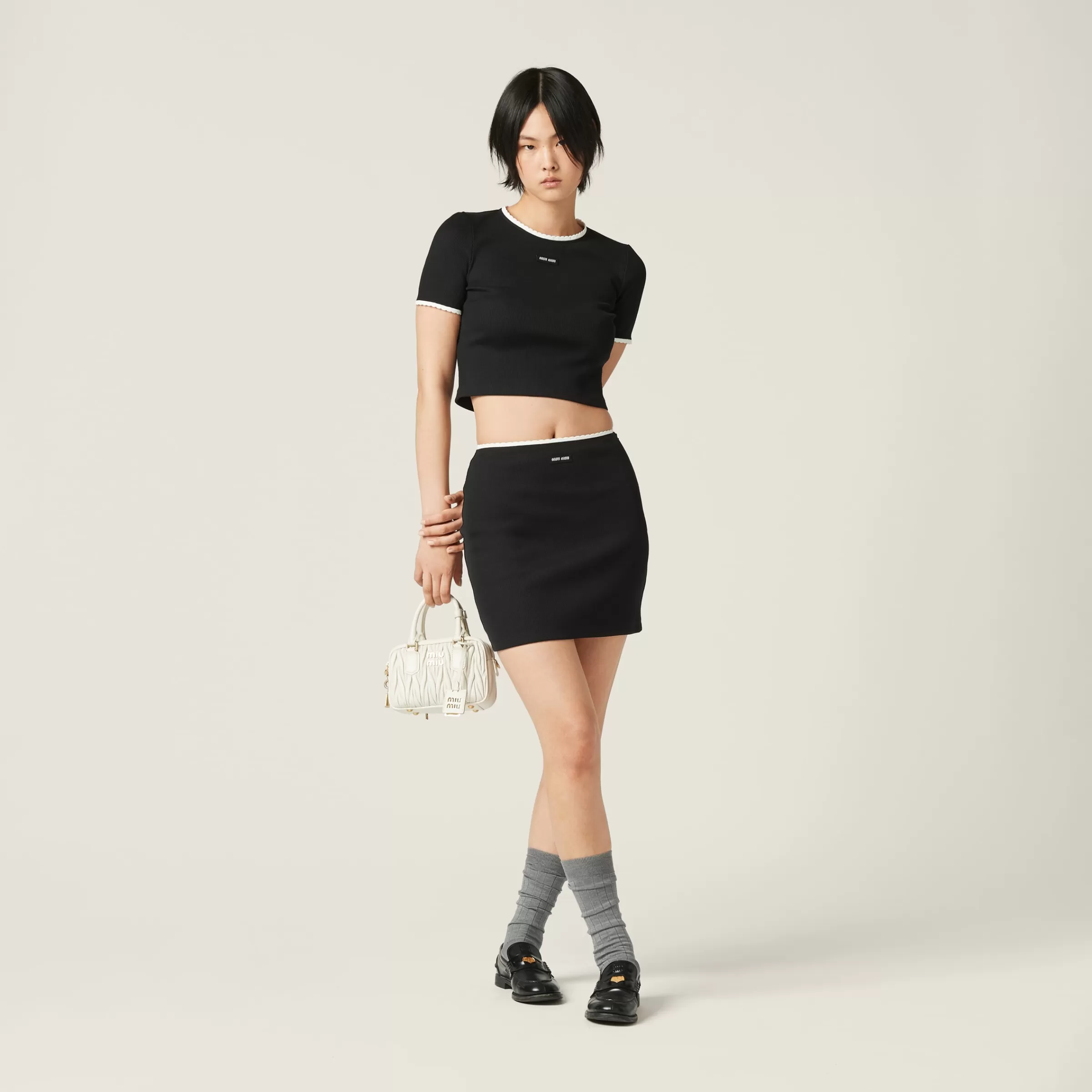Miu Miu Cotton Skirt |