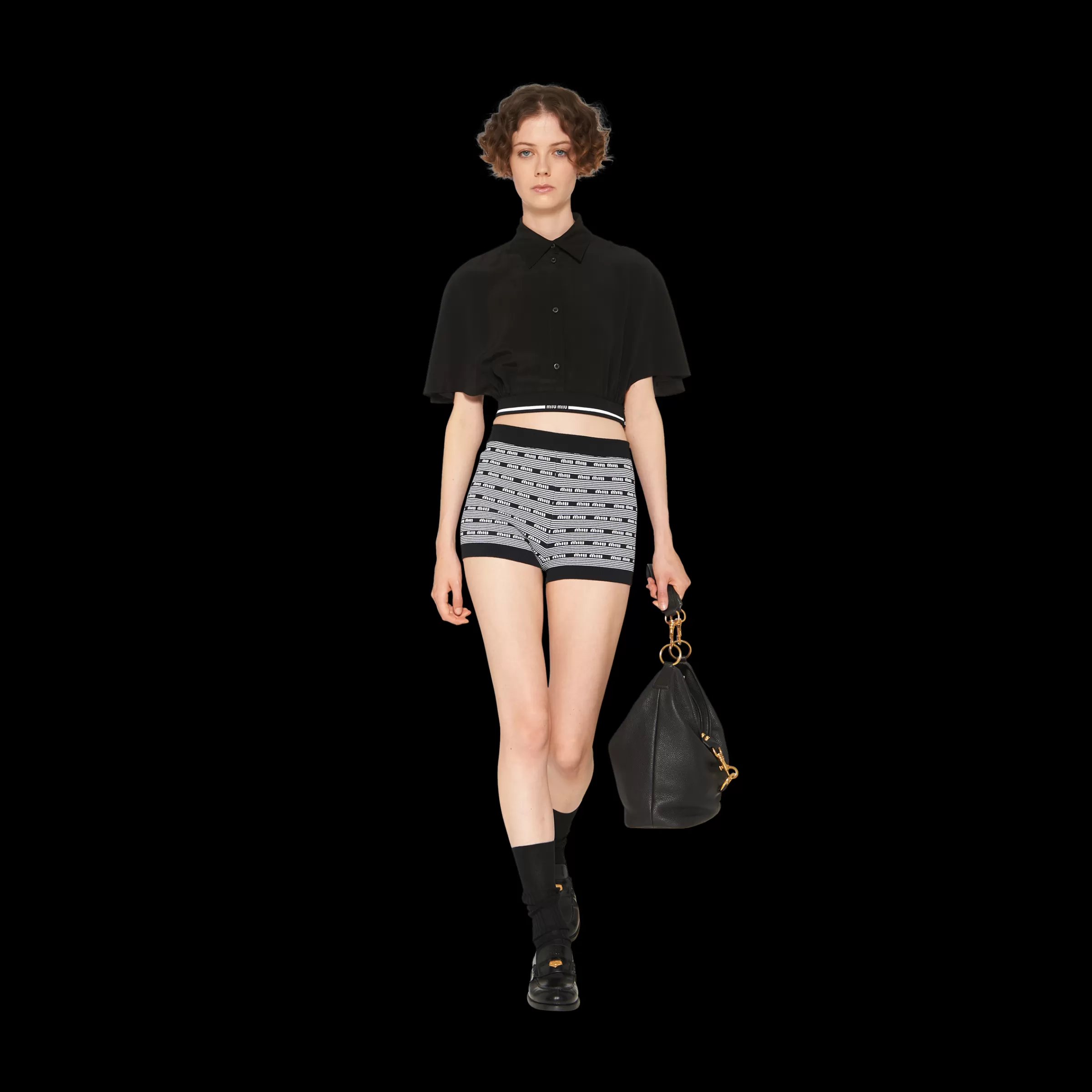 Miu Miu Crepe De Chine Top |