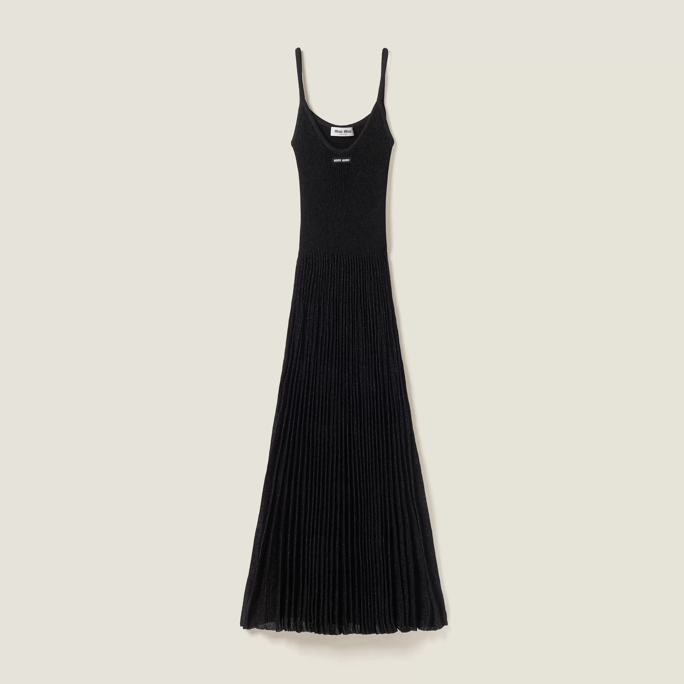 Miu Miu Dress With Logo |