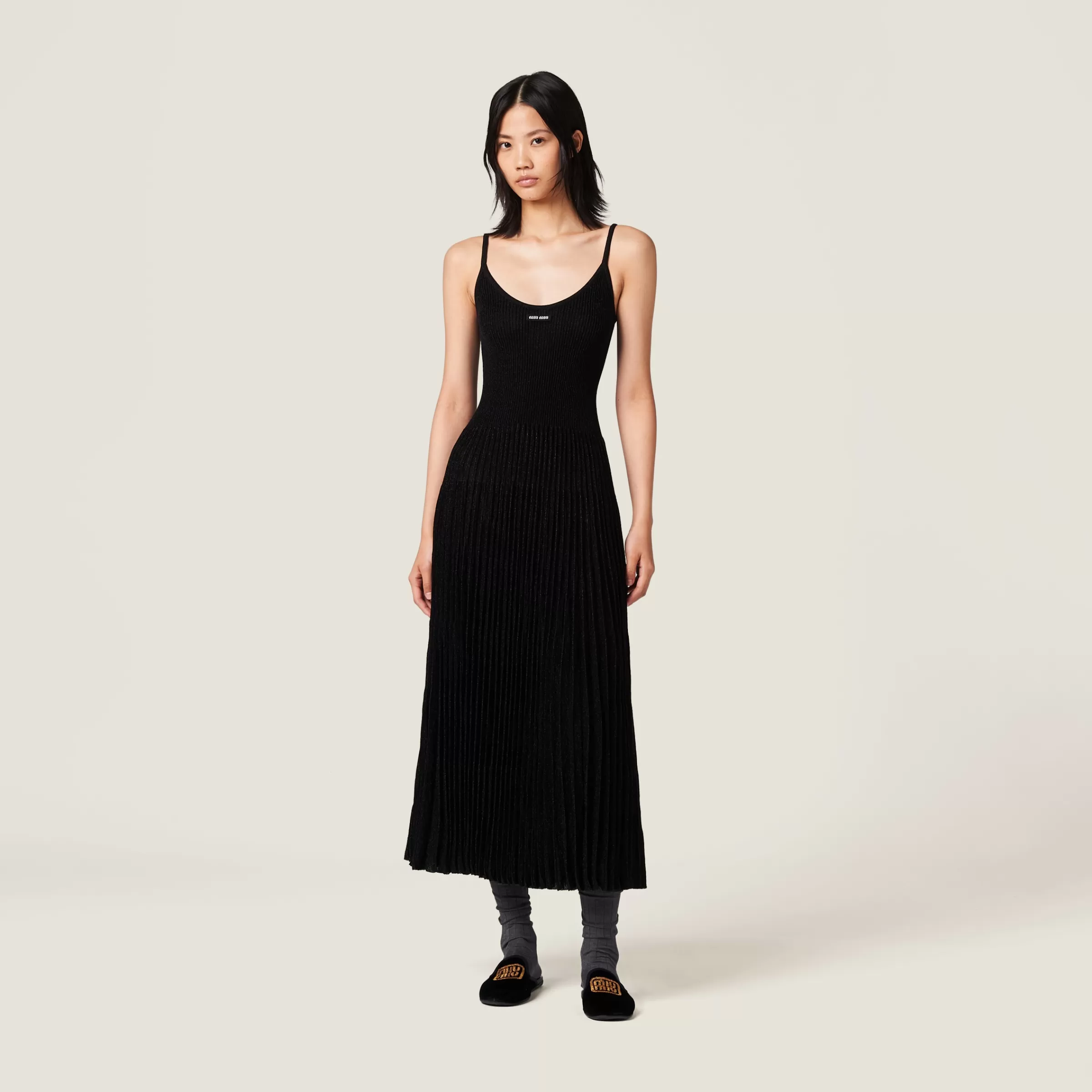 Miu Miu Dress With Logo |