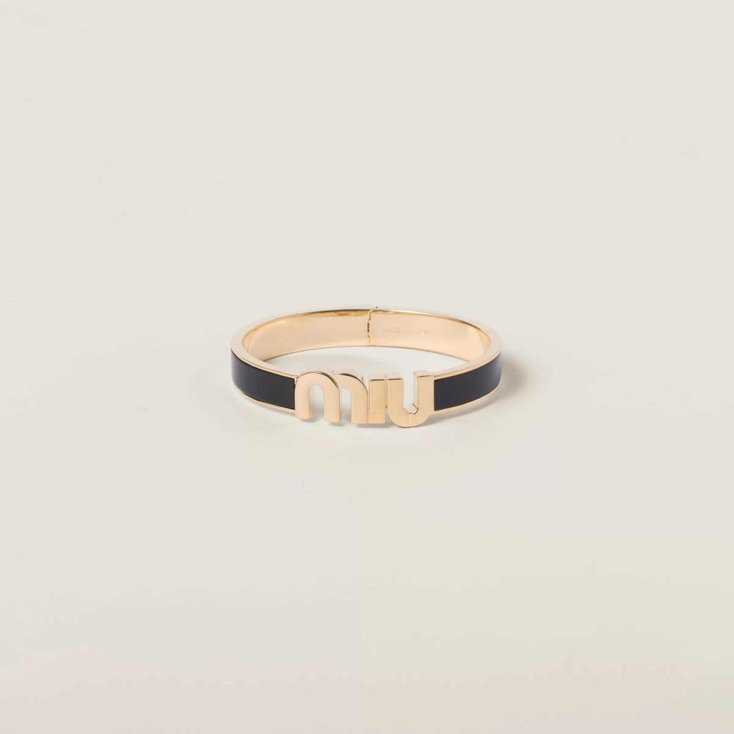 Miu Miu Enameled Metal Bracelet |