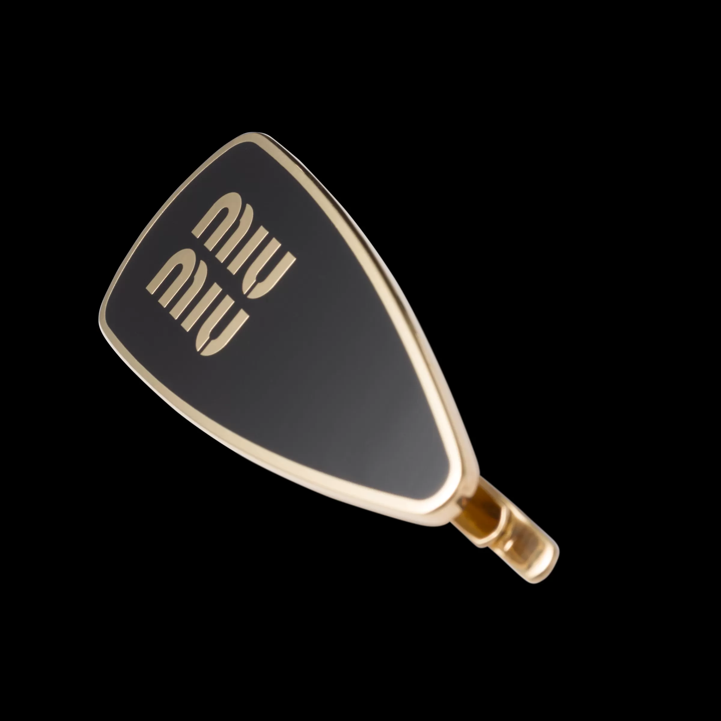 Miu Miu Enameled Metal Hair Clip |