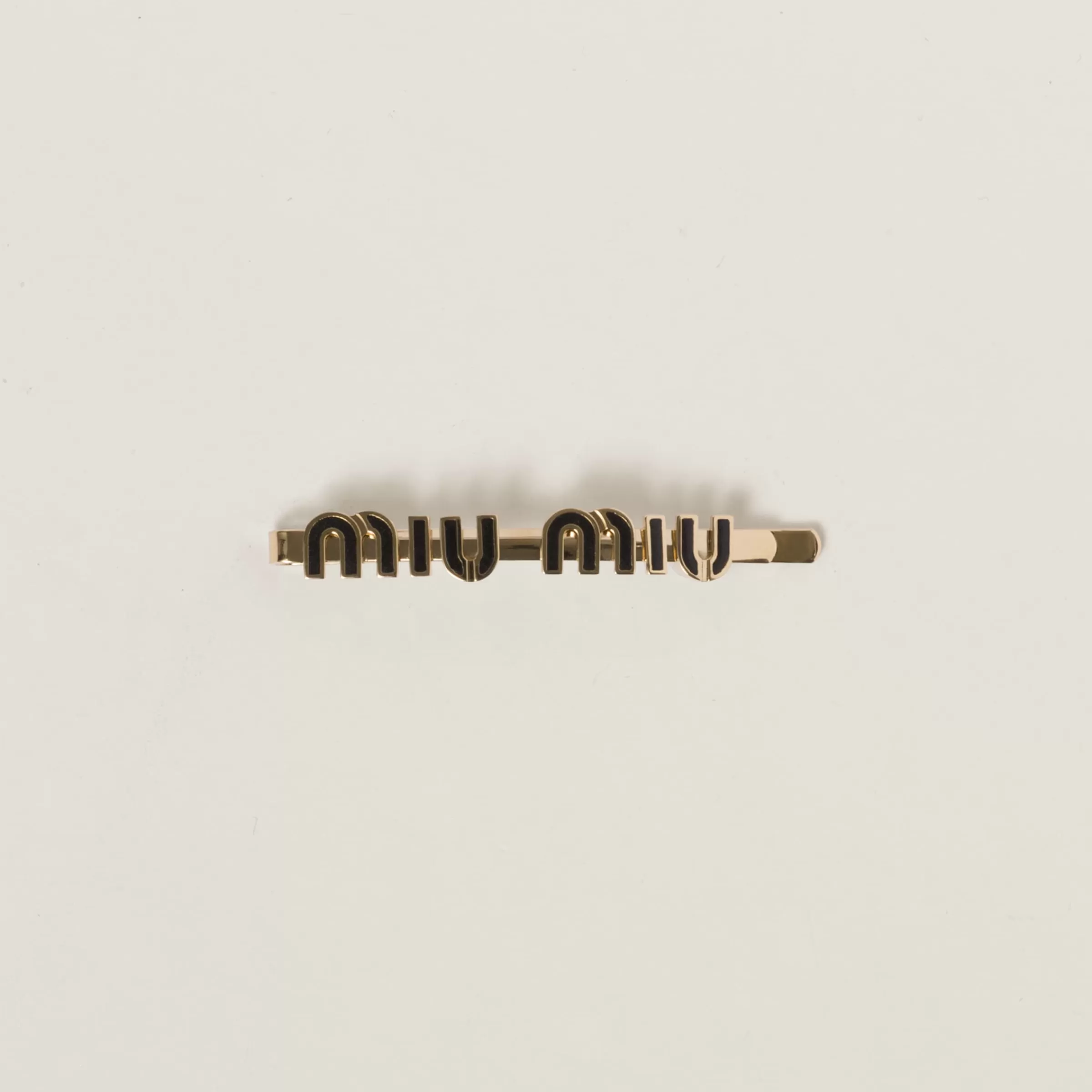 Miu Miu Enameled Metal Hair Clip |