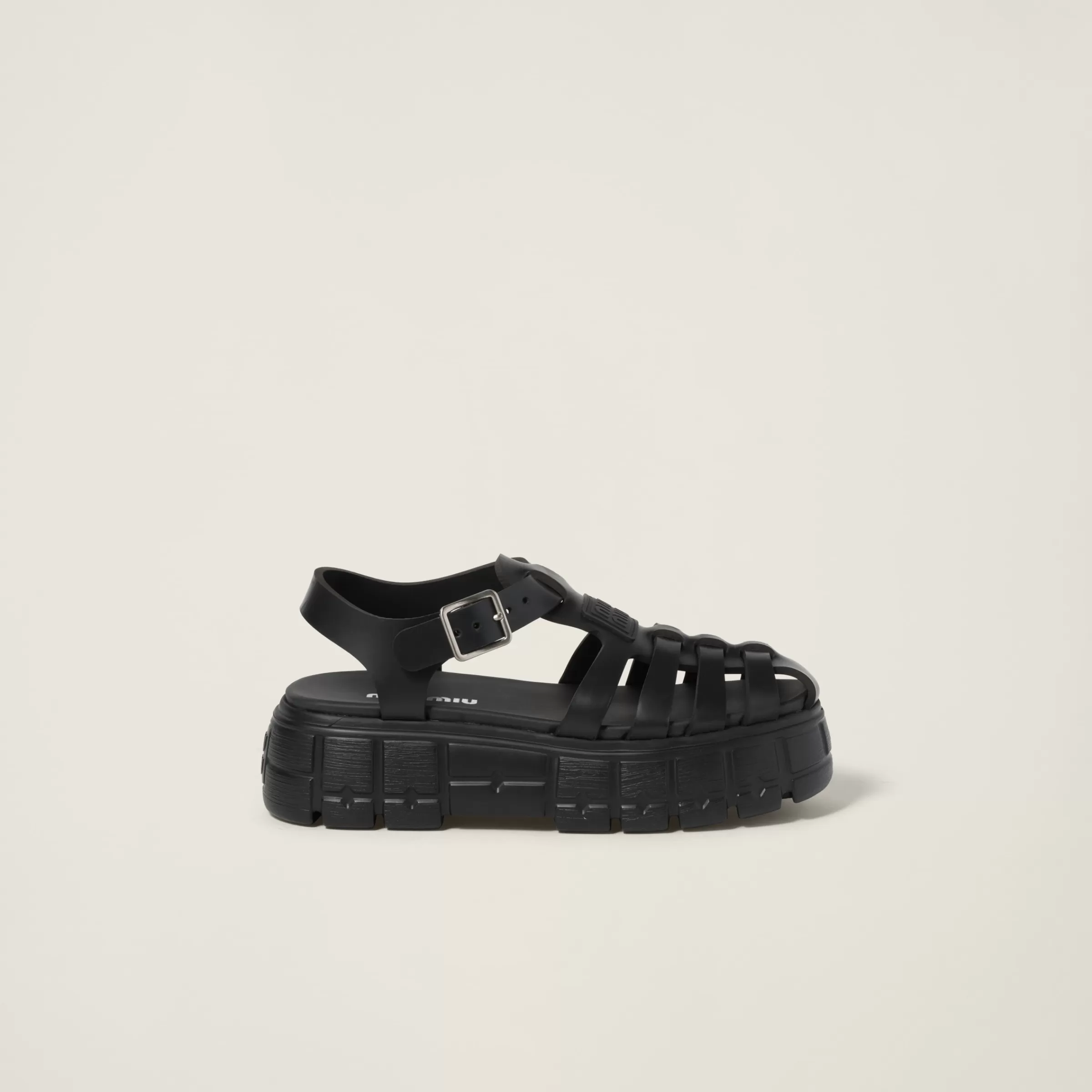 Miu Miu Eva Platform Cage Sandals |