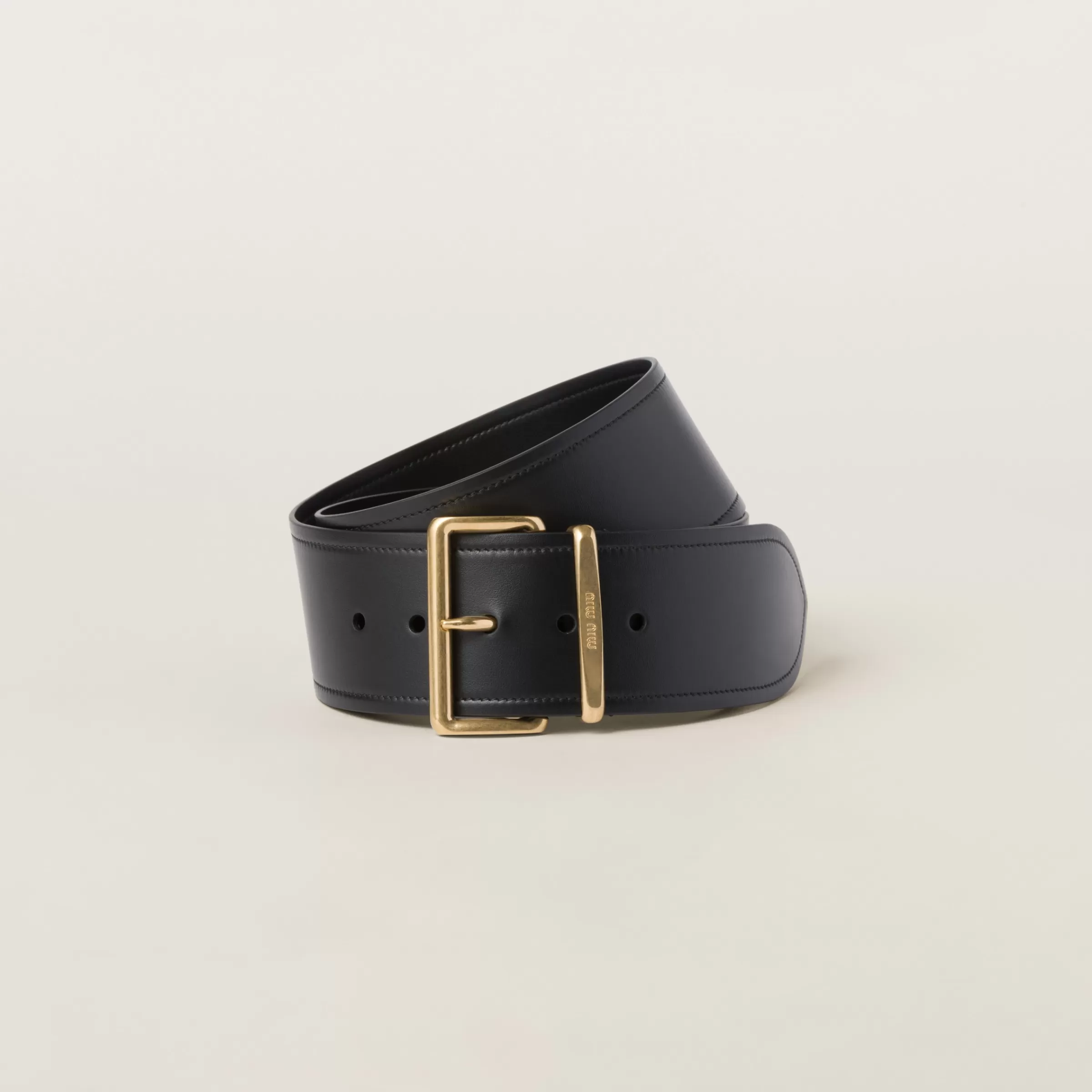 Miu Miu Leather Belt |