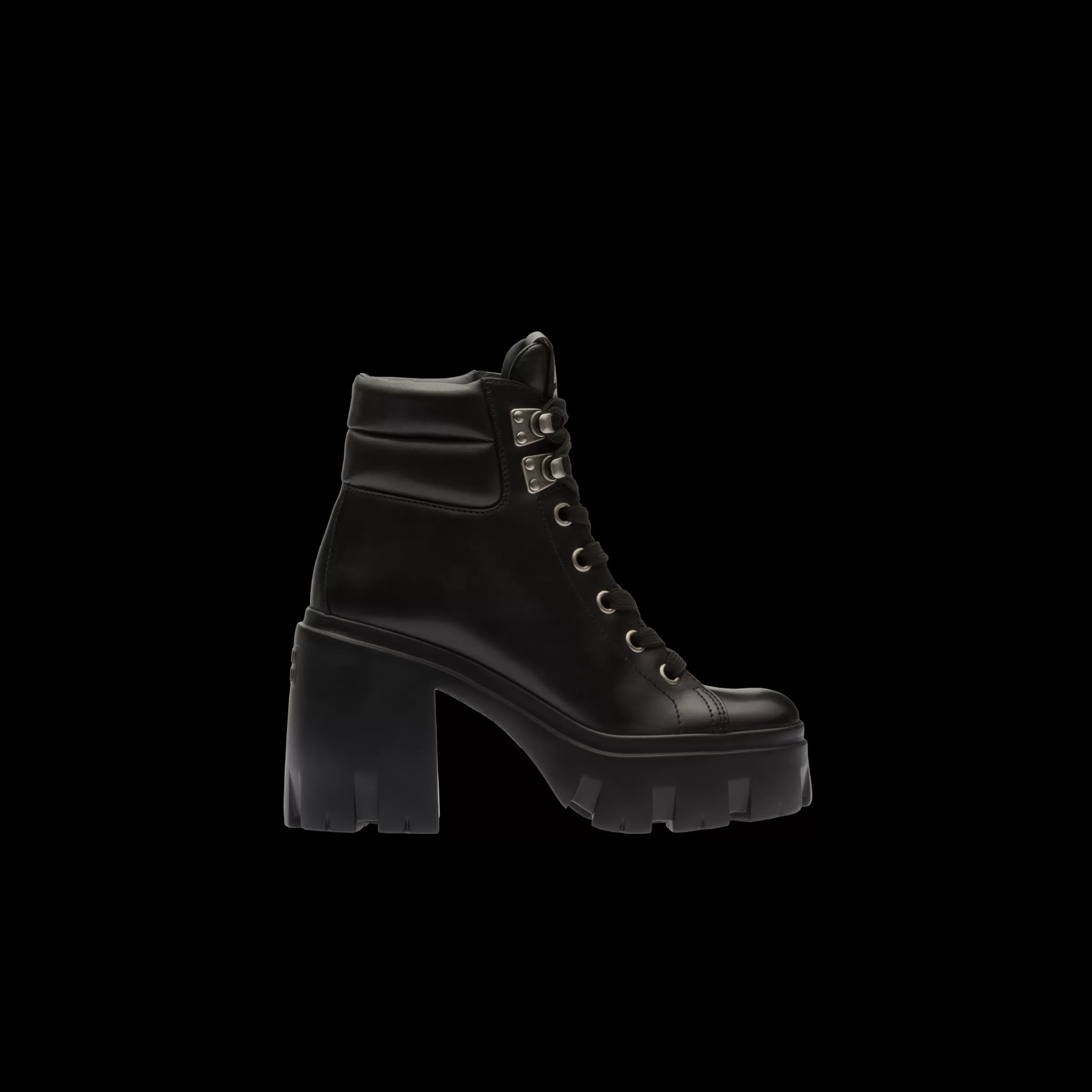 Miu Miu Leather Booties |