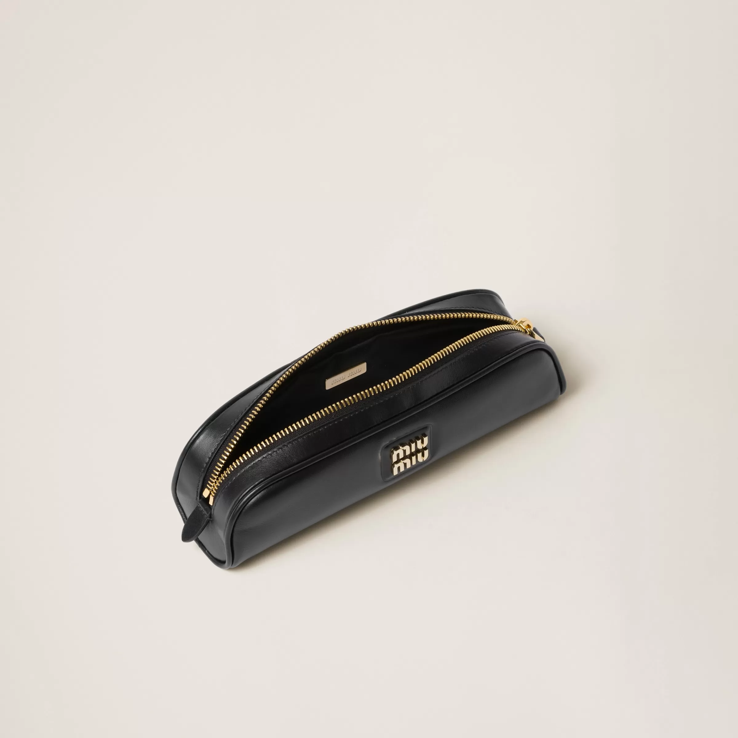 Miu Miu Leather Pencil Case |