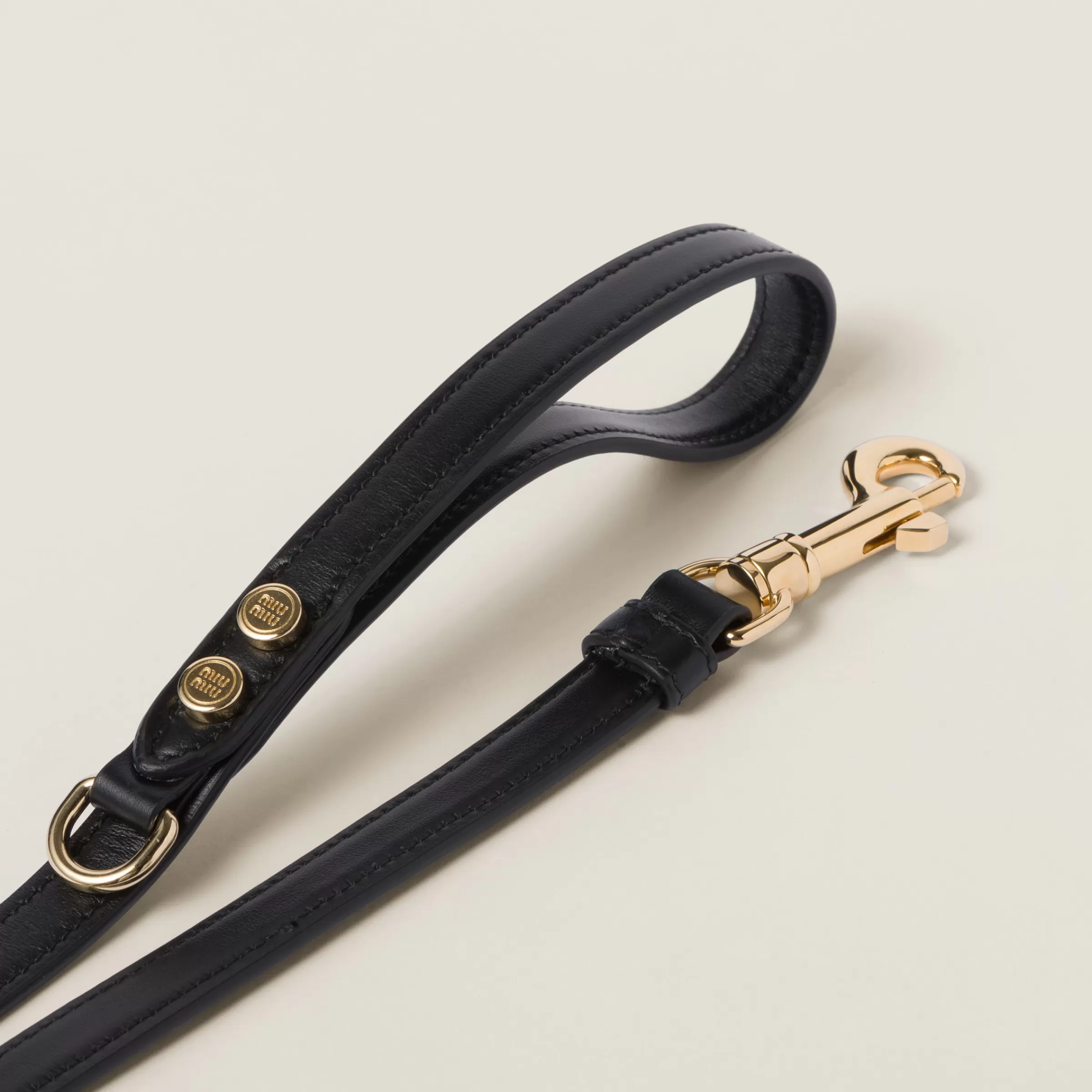 Miu Miu Leather Pet Leash |
