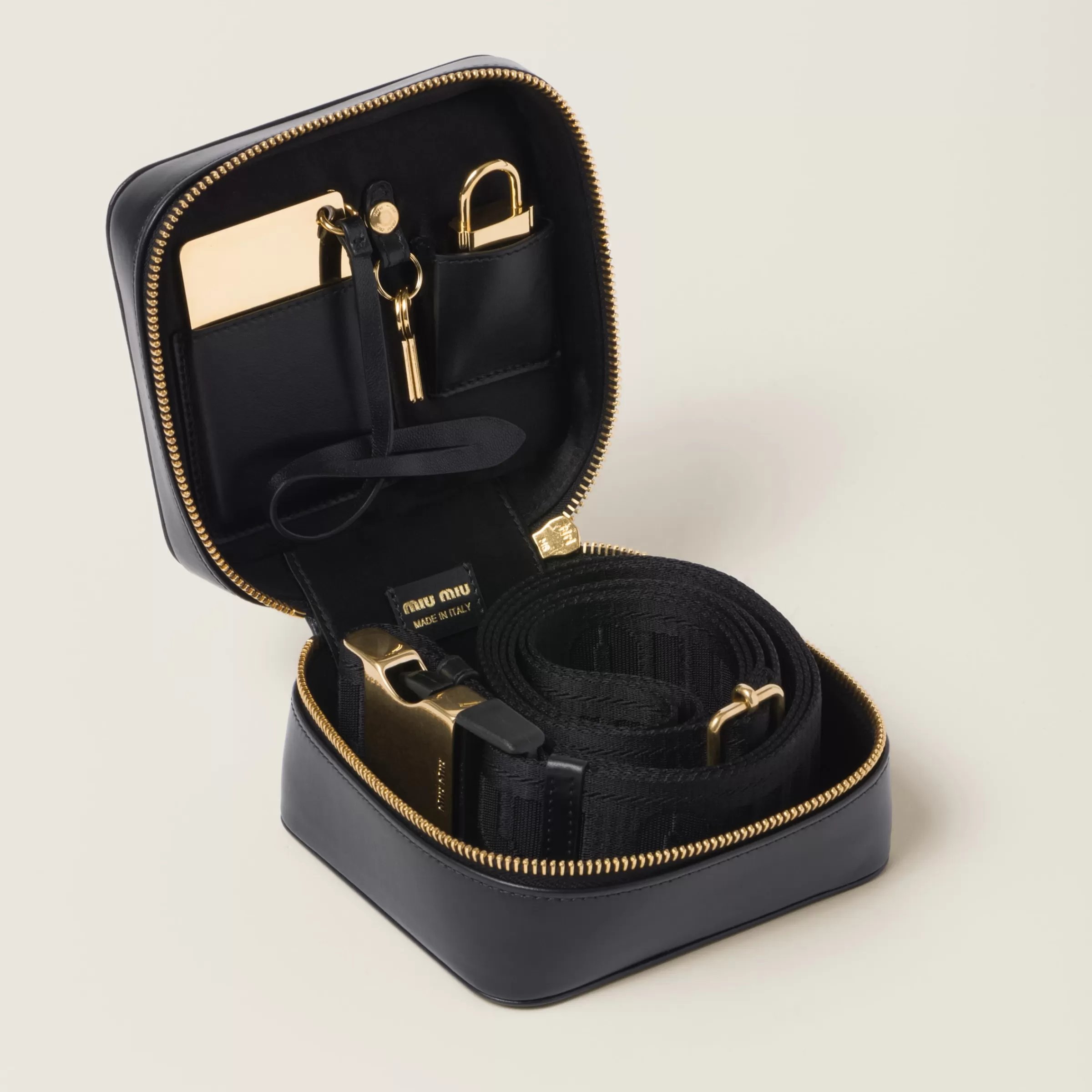 Miu Miu Luggage Accessories With Leather Case |