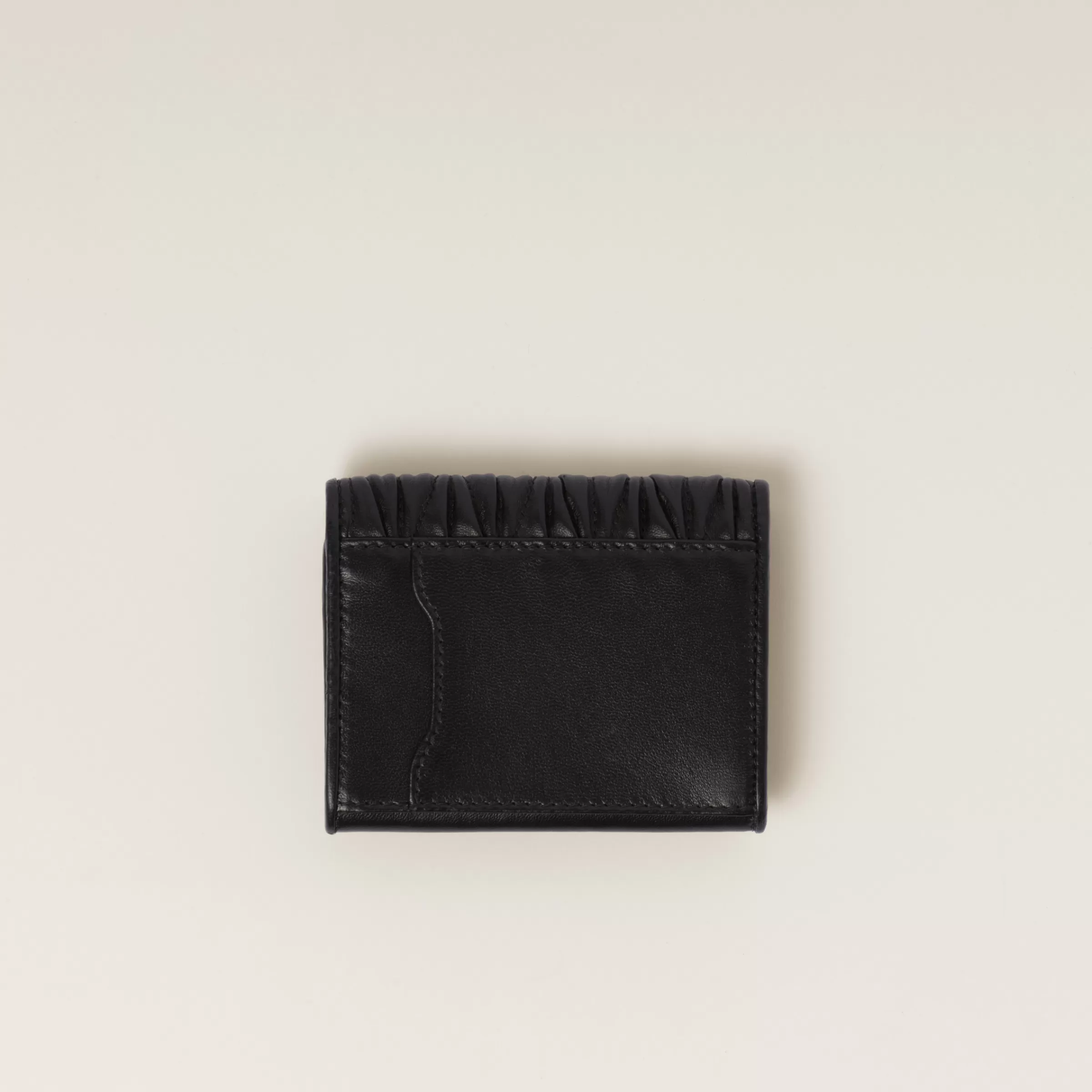 Miu Miu Matelassé Nappa Leather Card Holder |