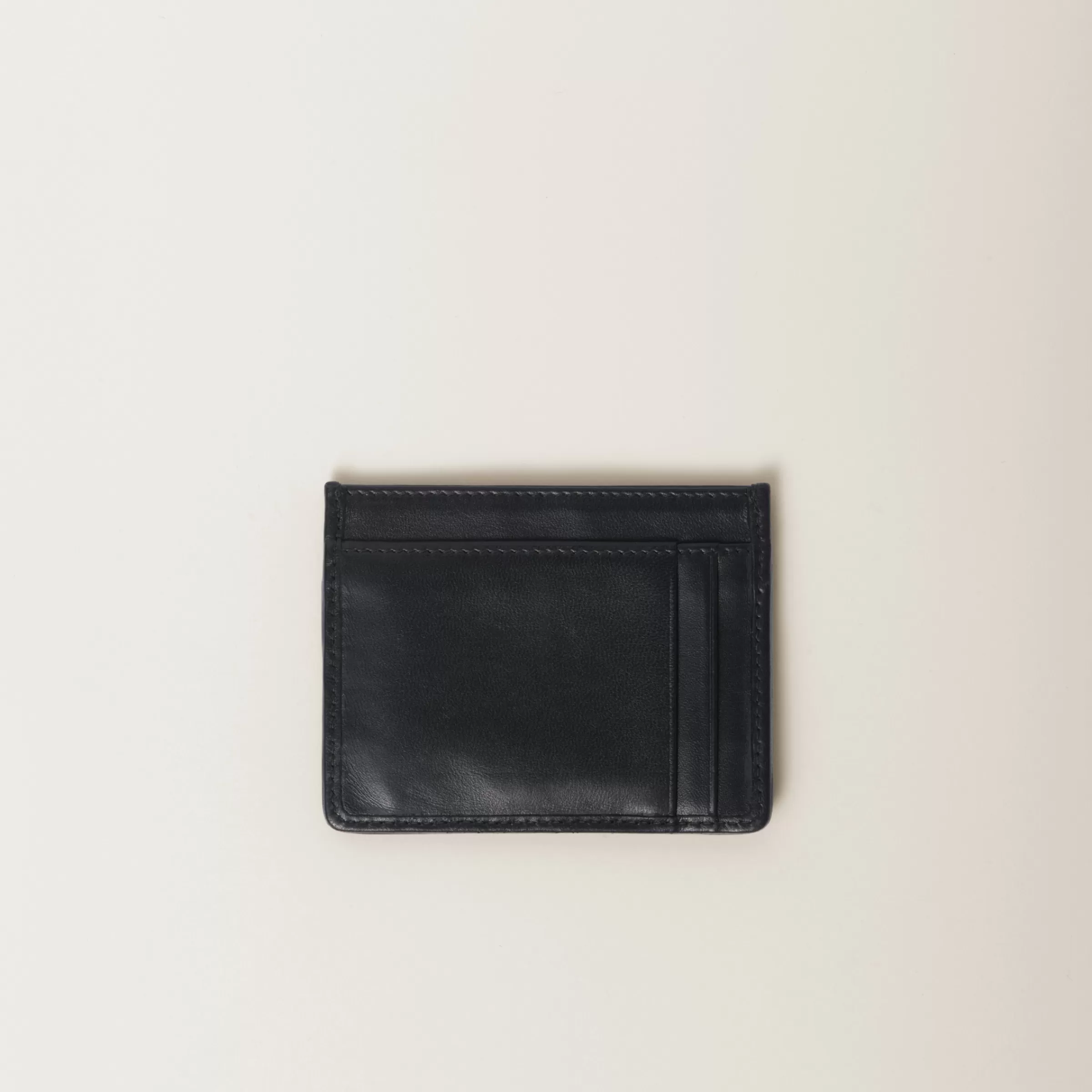 Miu Miu Matelassé Nappa Leather Card Holder |