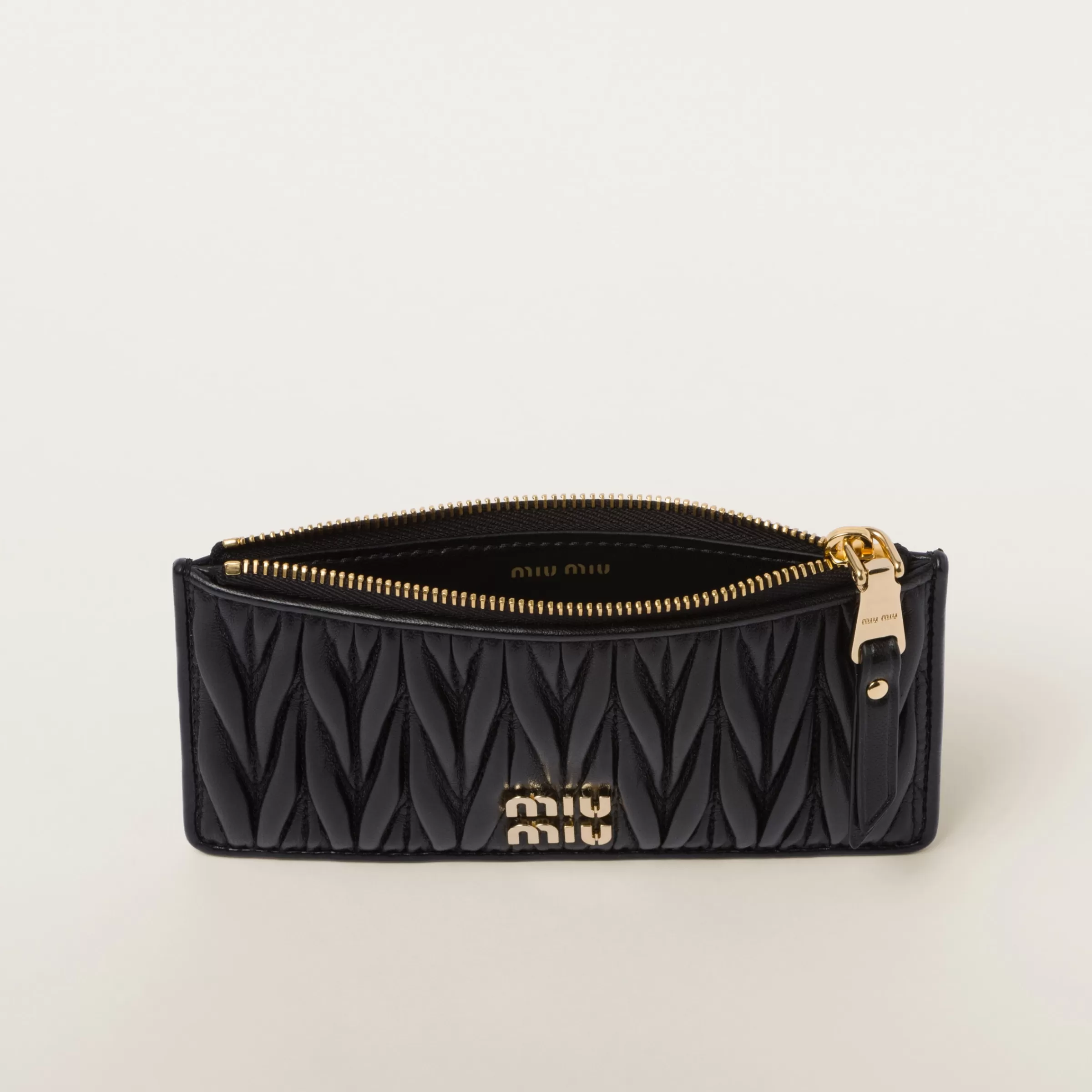 Miu Miu Matelassé Nappa Leather Envelope Wallet |