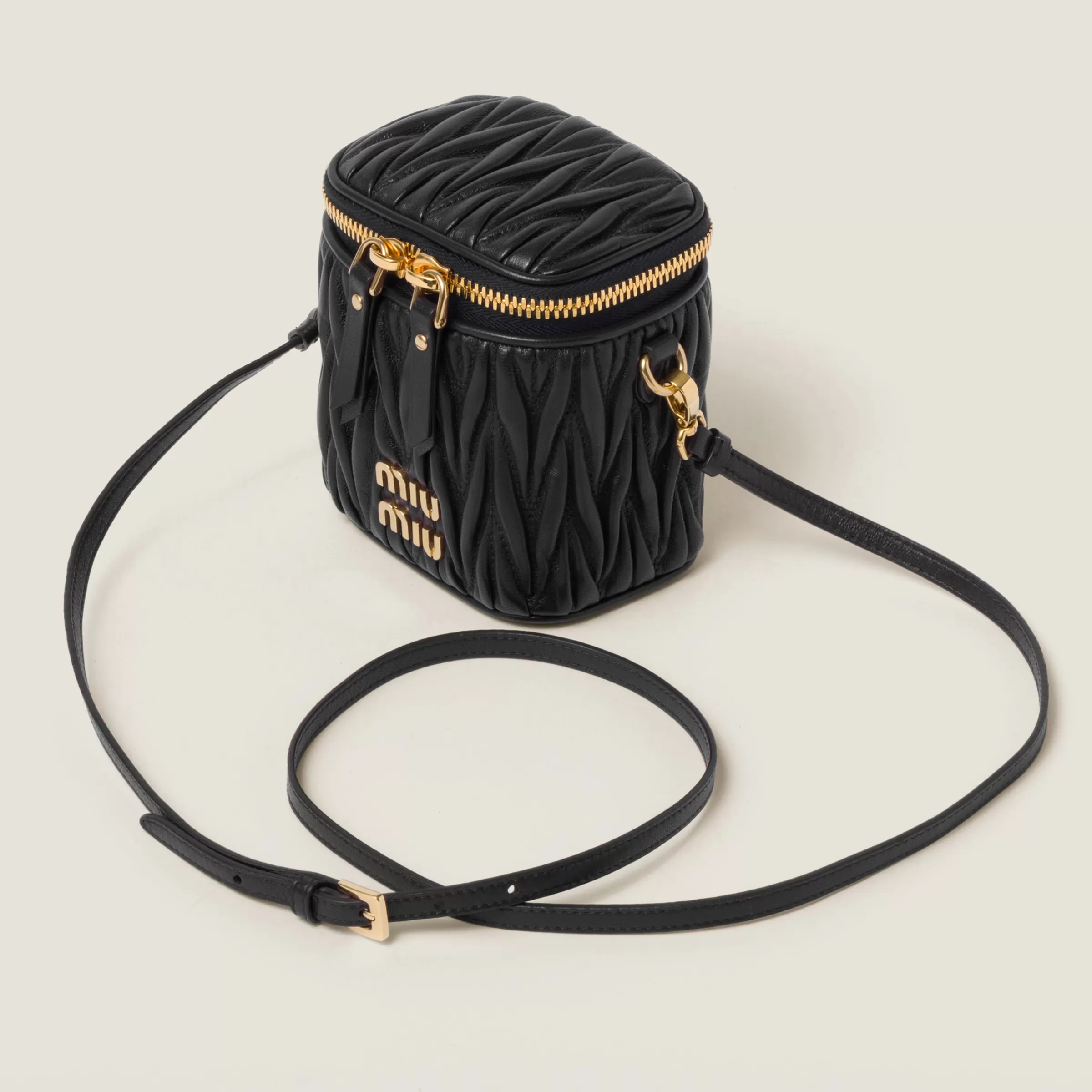 Miu Miu Matelassé Nappa Leather Micro Bag |