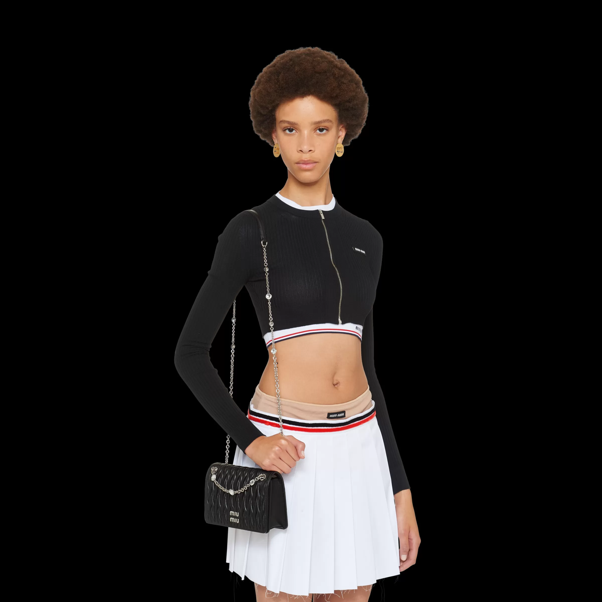 Miu Miu Matelassé Nappa Leather Mini-bag |
