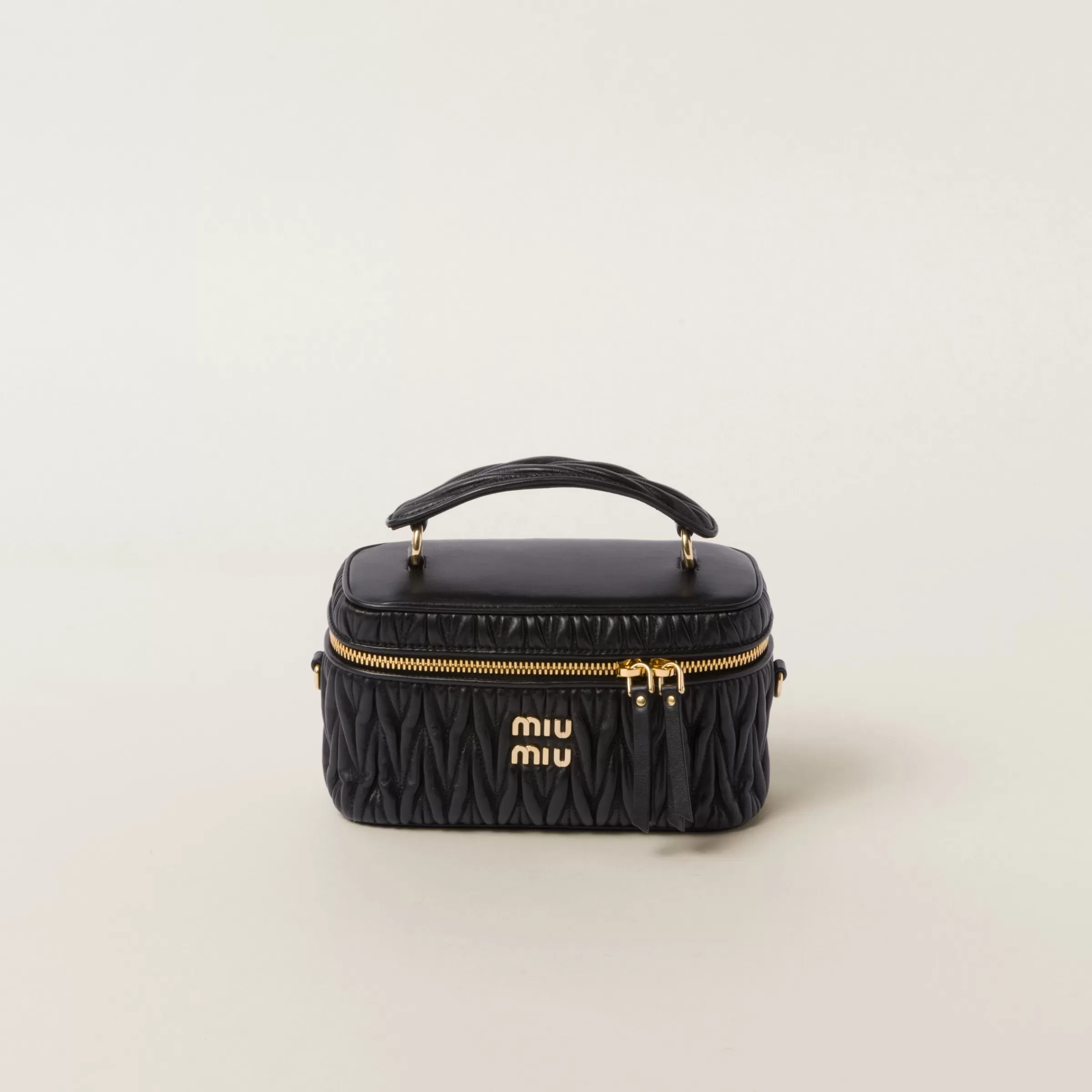 Miu Miu Matelassé Nappa Leather Shoulder Bag |