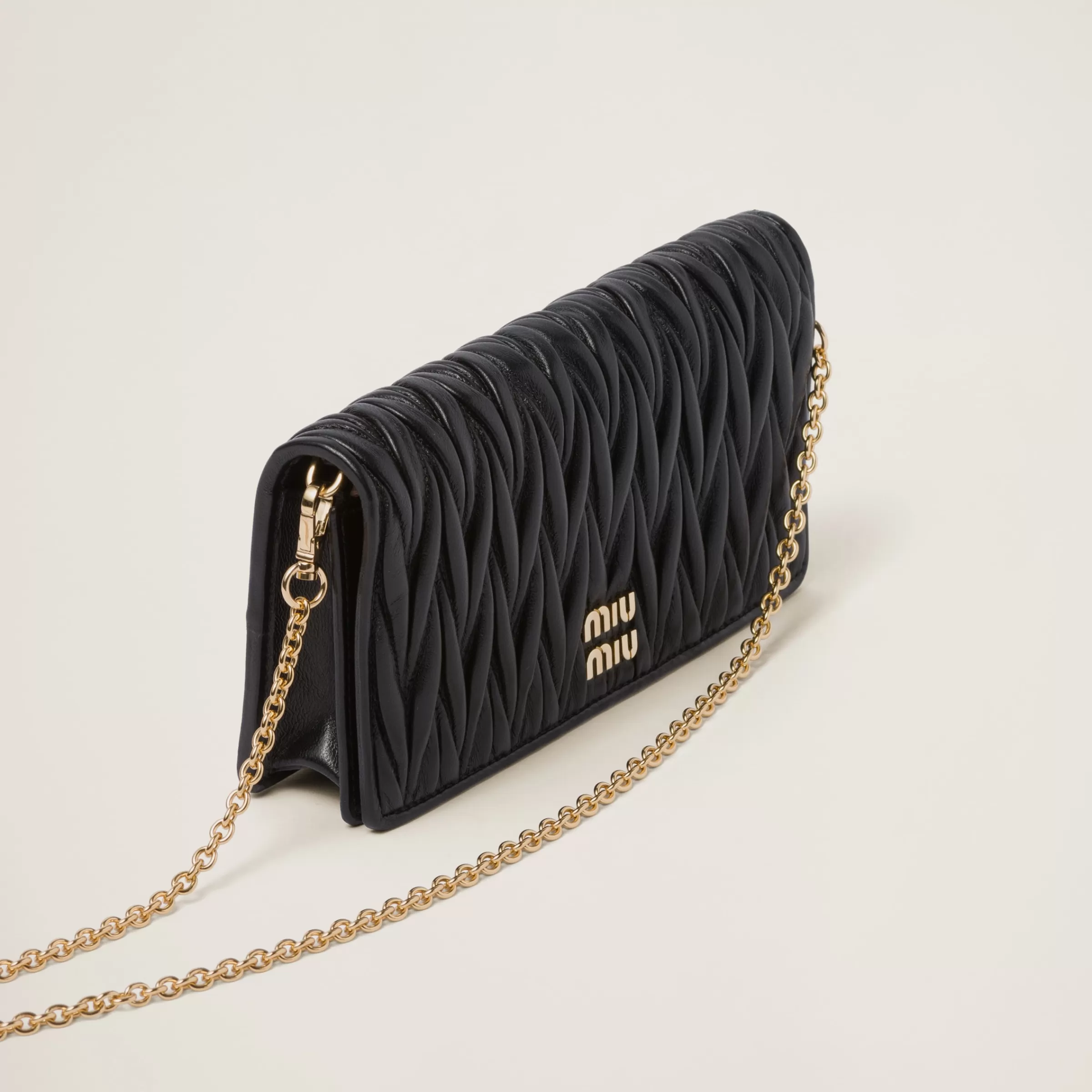 Miu Miu Matelassé Nappa Leather Smartphone Case |